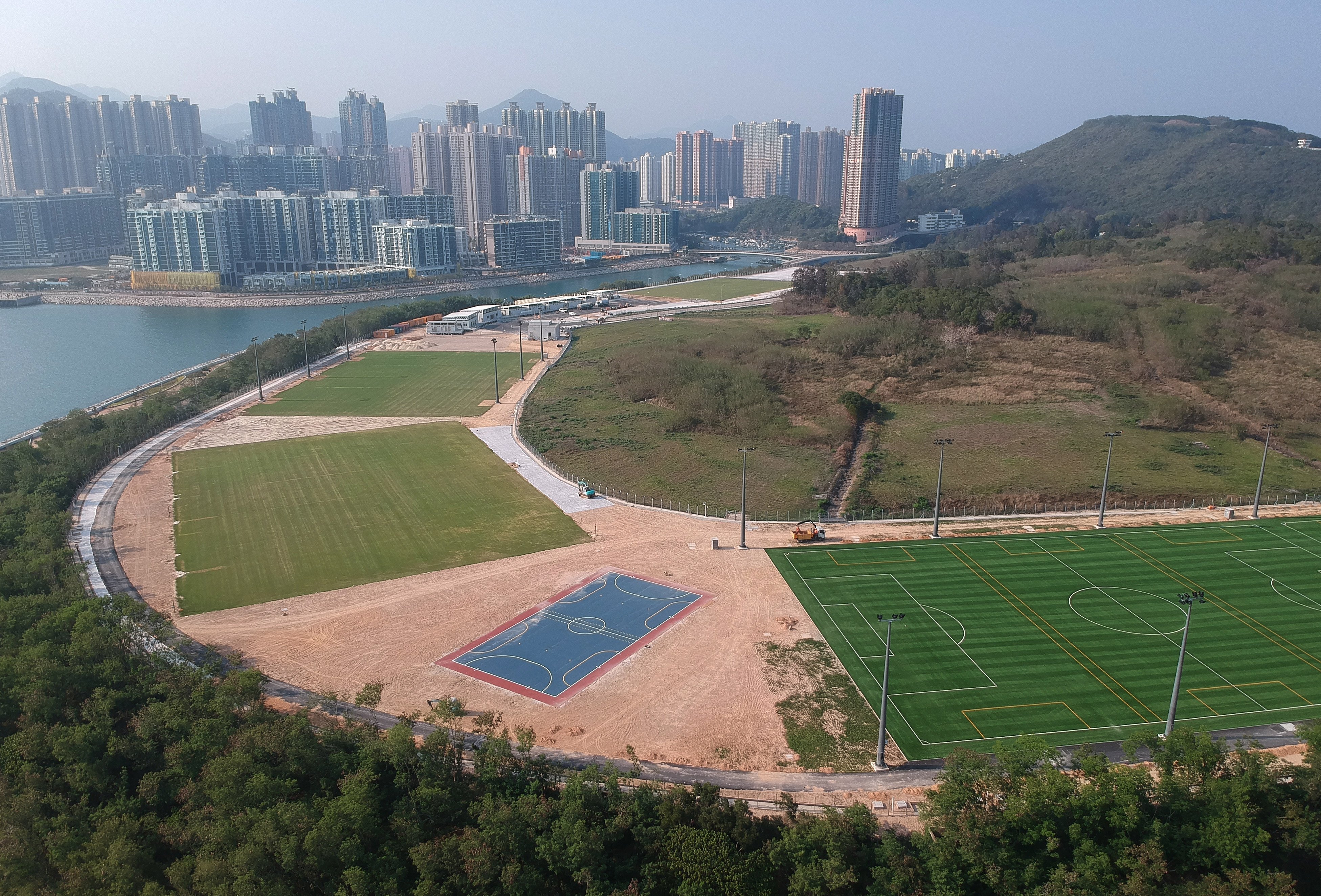 The HKFA has its Football Training Centre in Tseung Kwan O but its chairman said more efforts were needed to keep talent in the city. Photo: Martin Chan
