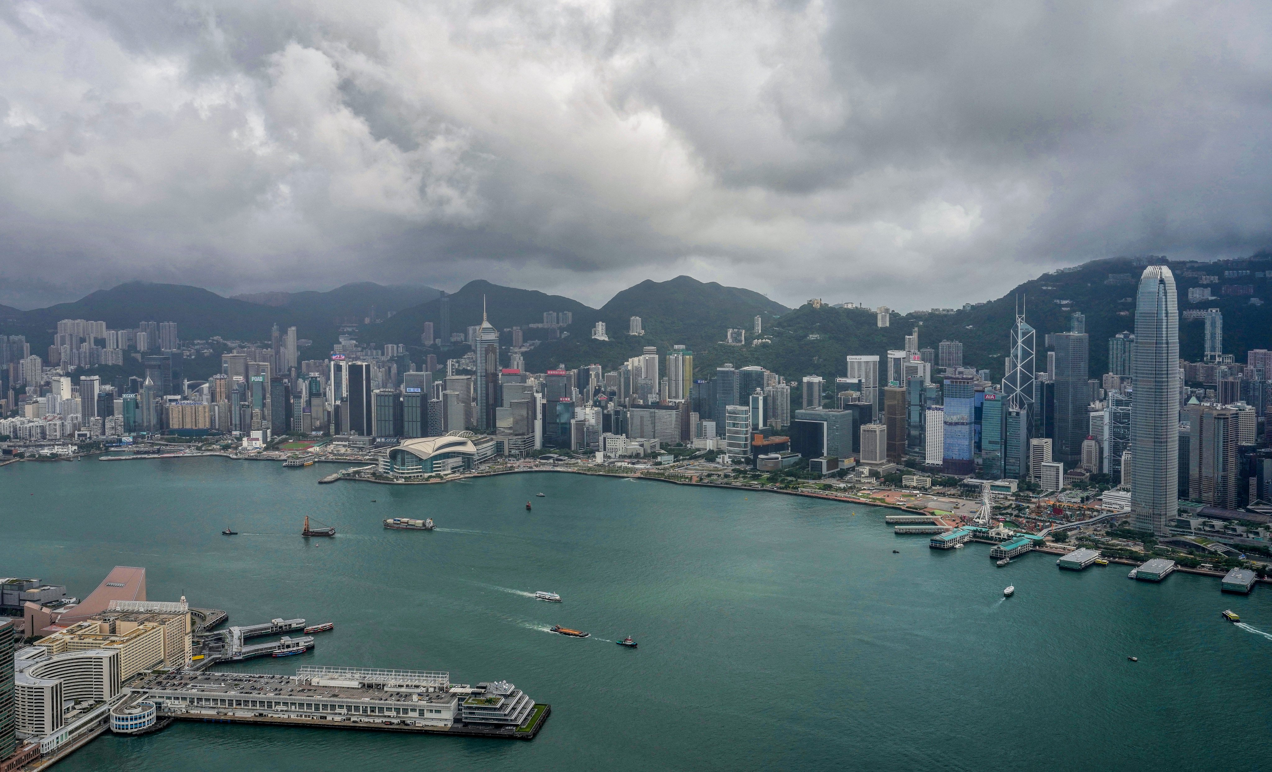 Firms in Hong Kong are more cautious on the business outlook, according to the General Chamber of Commerce. Photo: Elson Li