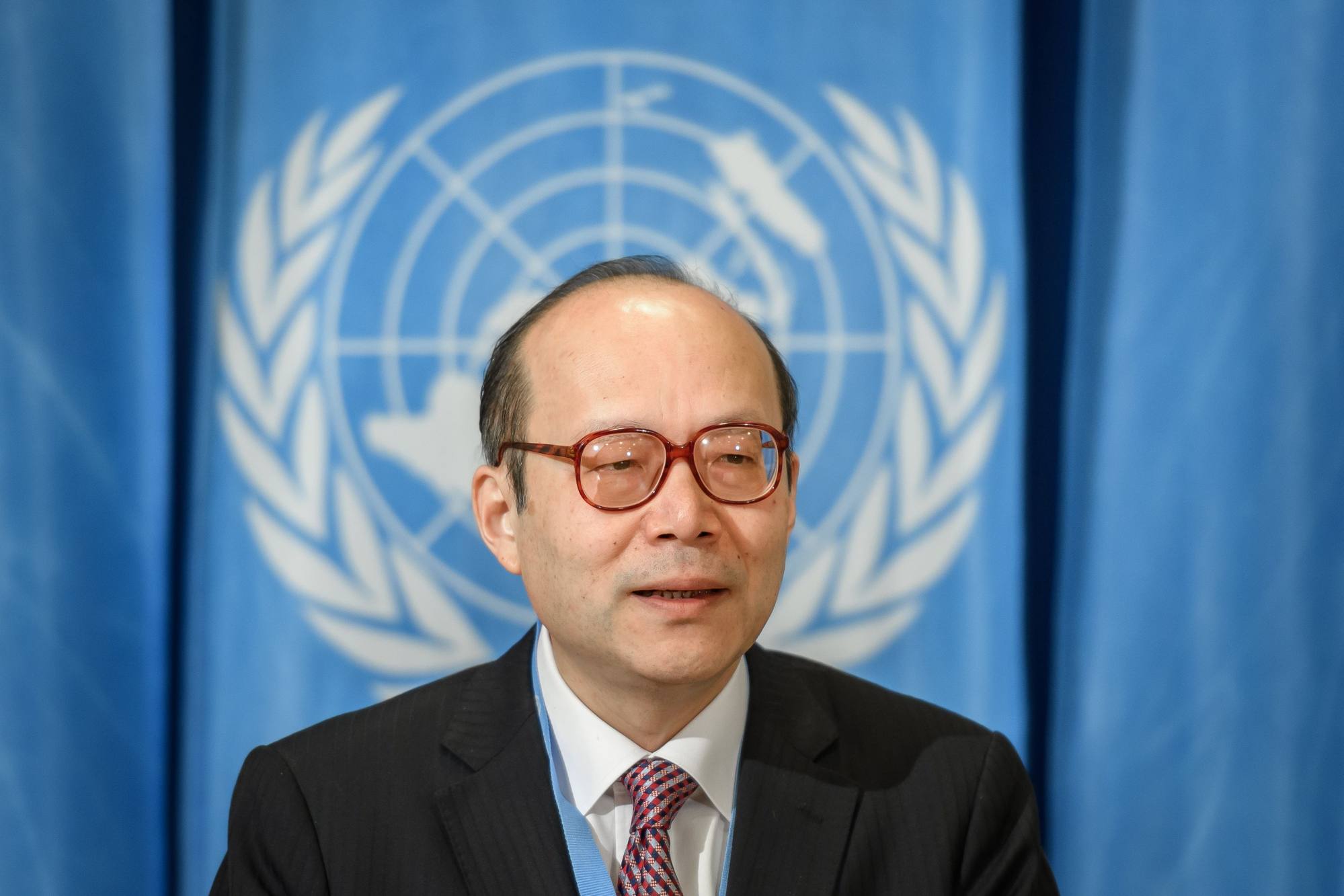 Chen Xu, China’s representative to the United Nations in Geneva, defended Beijing’s block of Taiwan’s participation in the assembly. Photo: AFP