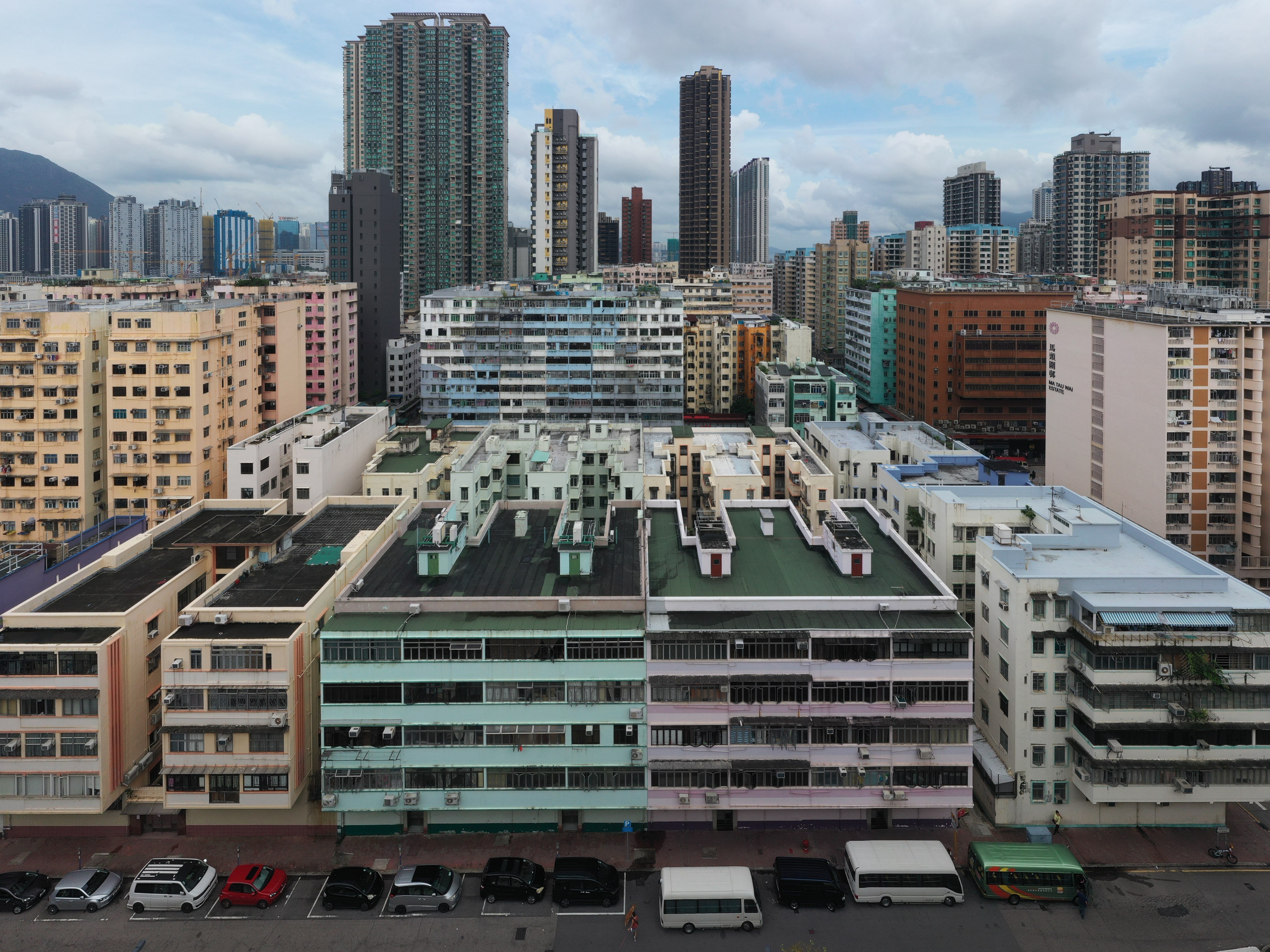 The Shing Tak Street/ Ma Tau Chung Road Development Project (CBS-1: KC). The Urban Renewal Authority (URA) launched pilot projects in Kowloon City to redevelop buildings under the Civil Servants’ Co-operative Building Society Scheme. Photo: Winson Wong
