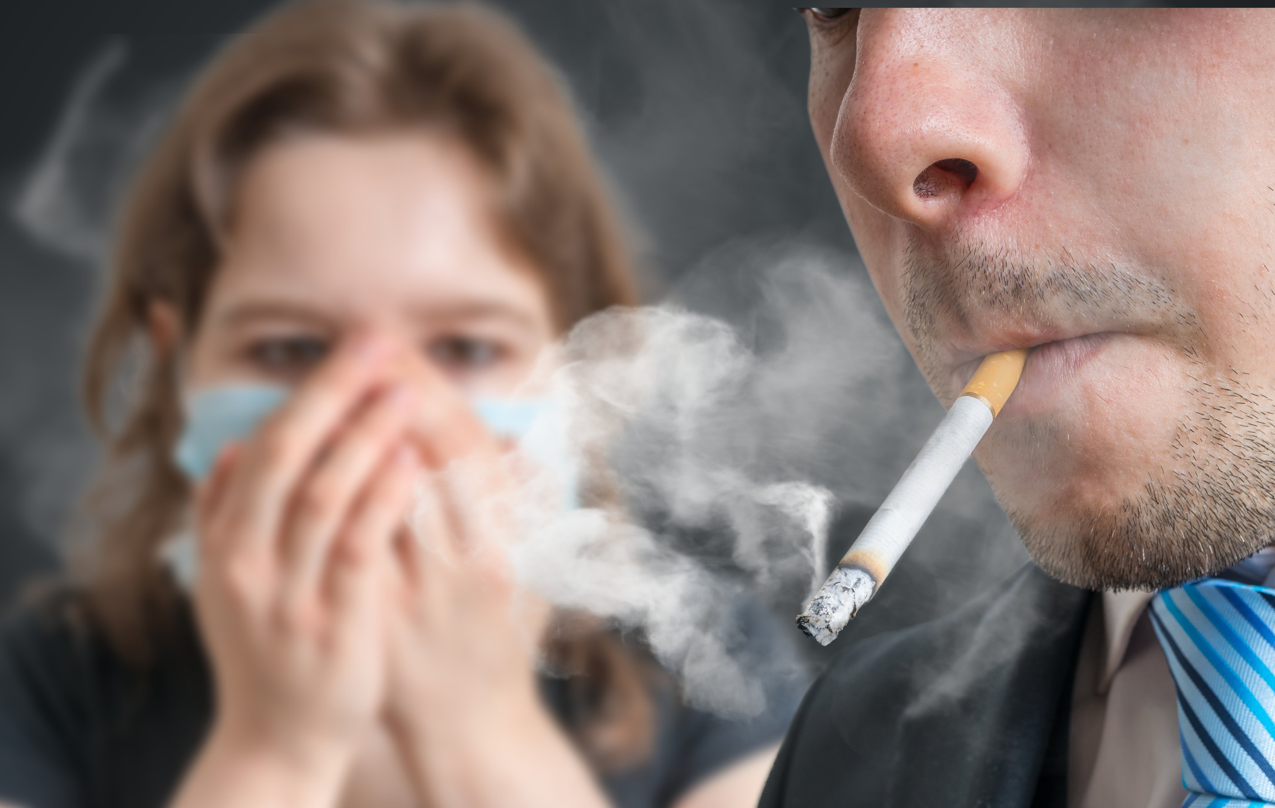 A UK study found that, before the pandemic, smoking prevalence fell by 5.2% per year, but the rate of decline slowed to 0.3% per year during the pandemic. Photo: Shutterstock
