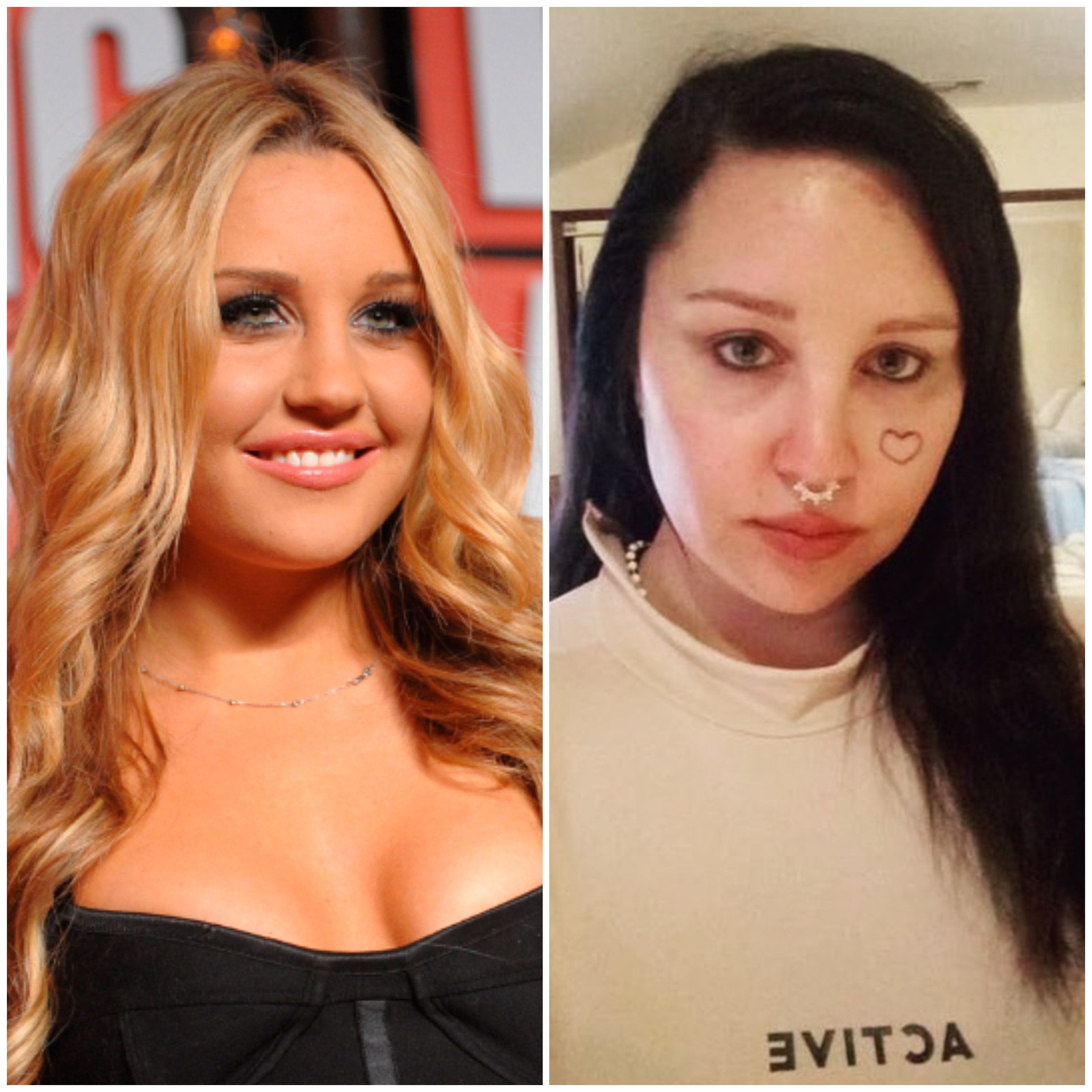 Actress Amanda Bynes has endured mental health struggles over the years, but fans are hoping she’s reached a turning point with her new podcast. Photos: AP, @rlamandabynes/Instagram