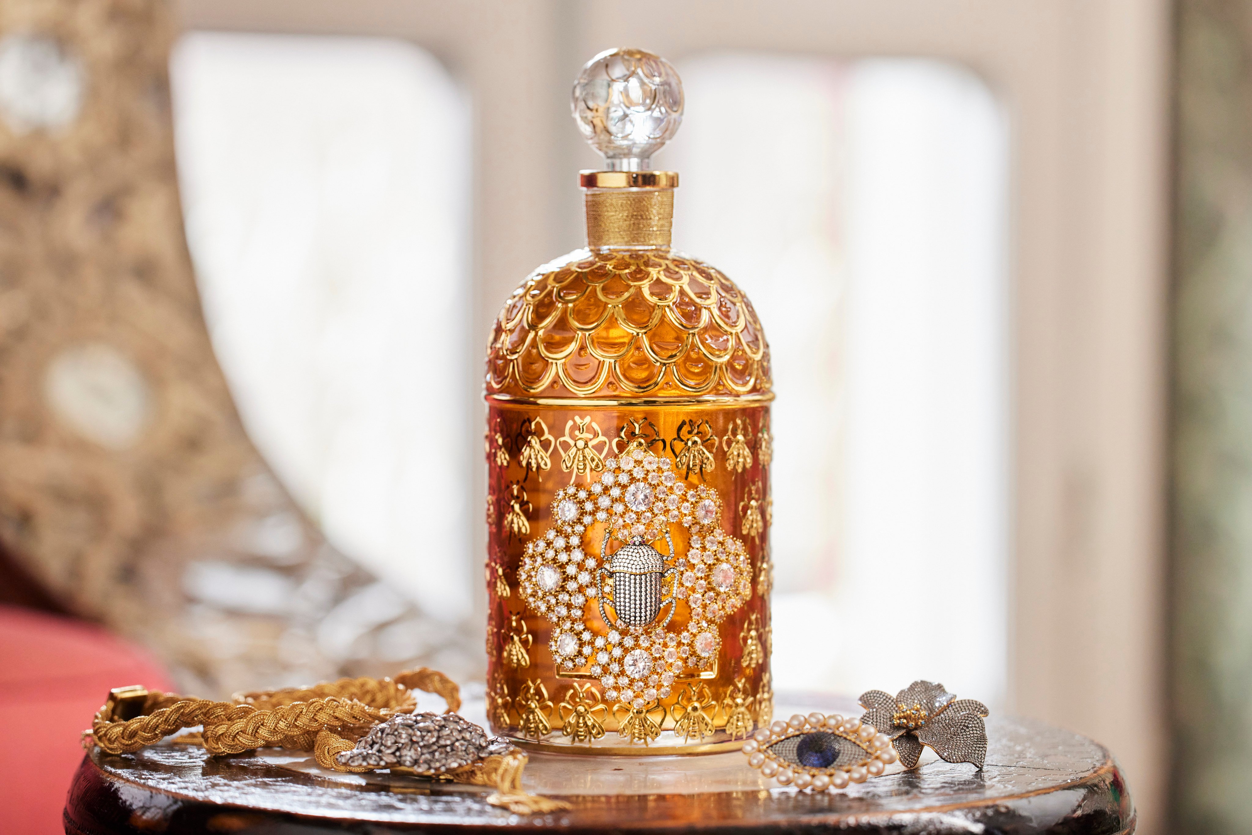 Guerlain’s Bee Bottle is opulent indeed. Photos: Handout