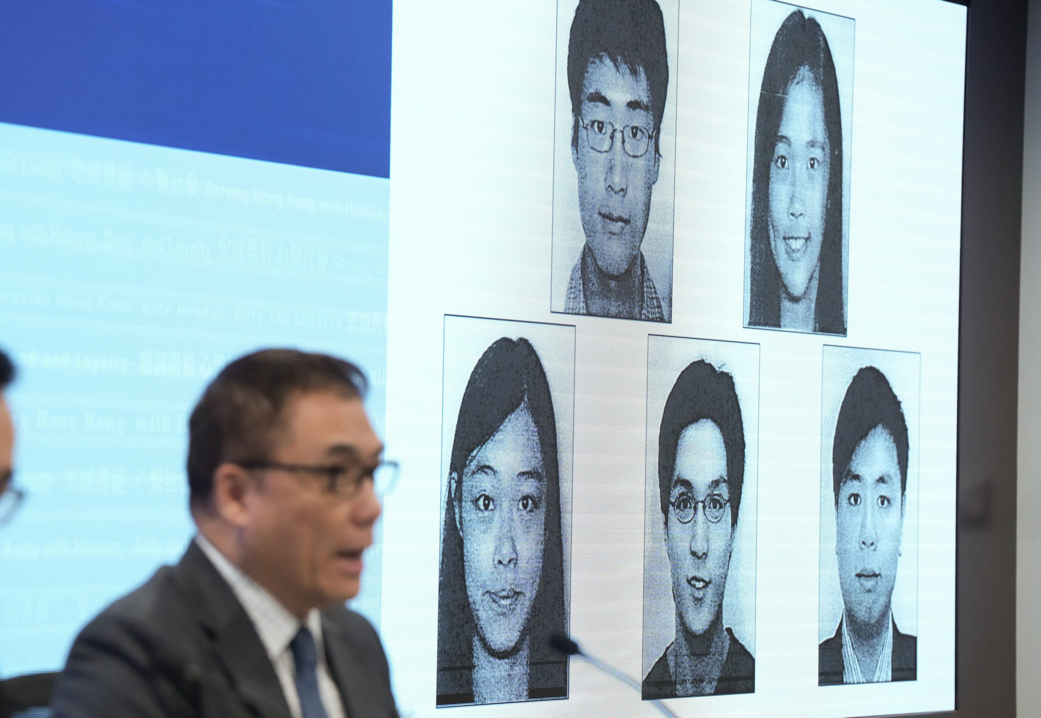 Hong Kong police have offered cash rewards for the arrests of another five fugitives accused of violating the national security law. Photo: Sam Tsang