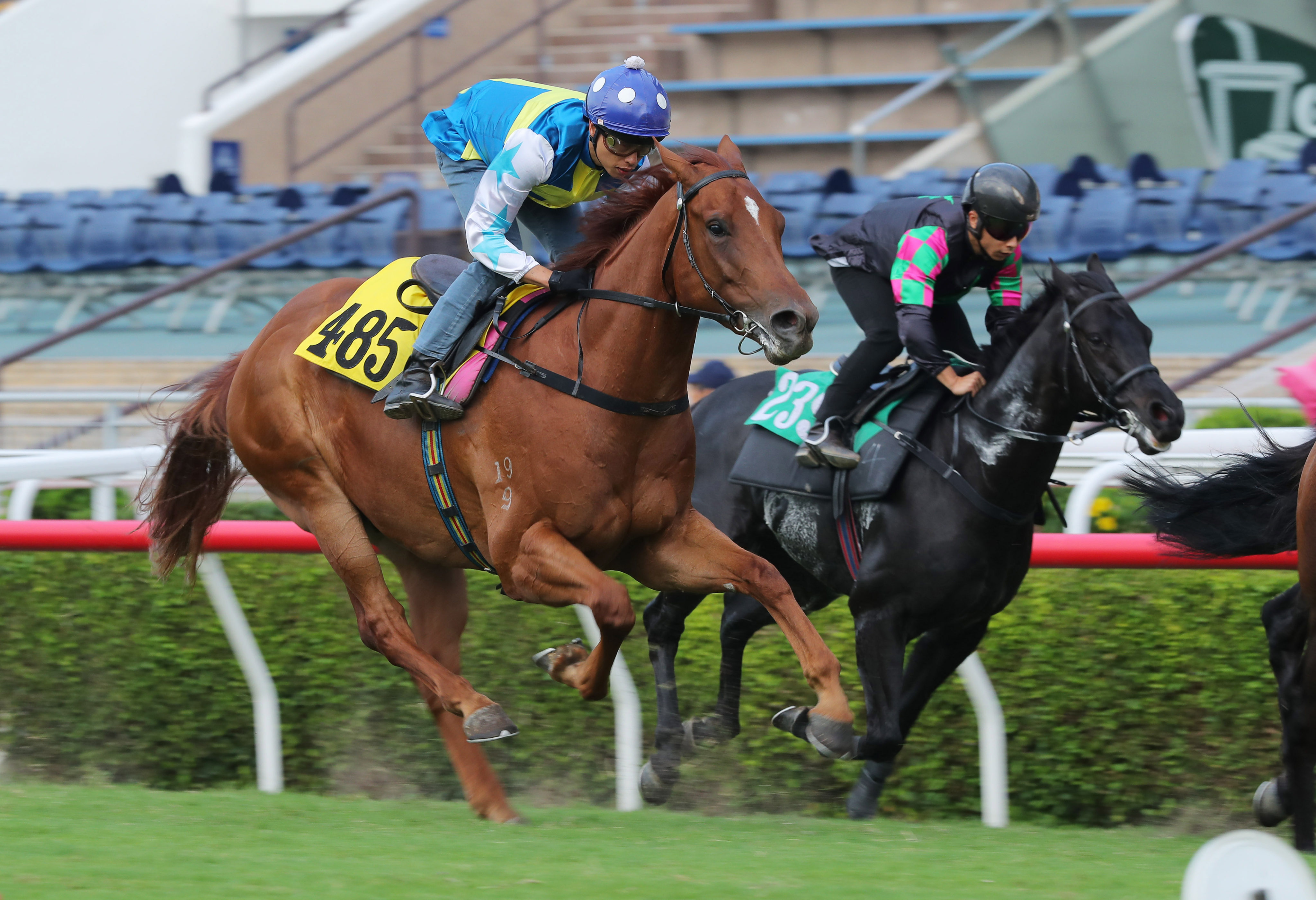 Patch Of Theta trials under Vincent Ho at Sha Tin on October 17. Photos: Kenneth Chan
