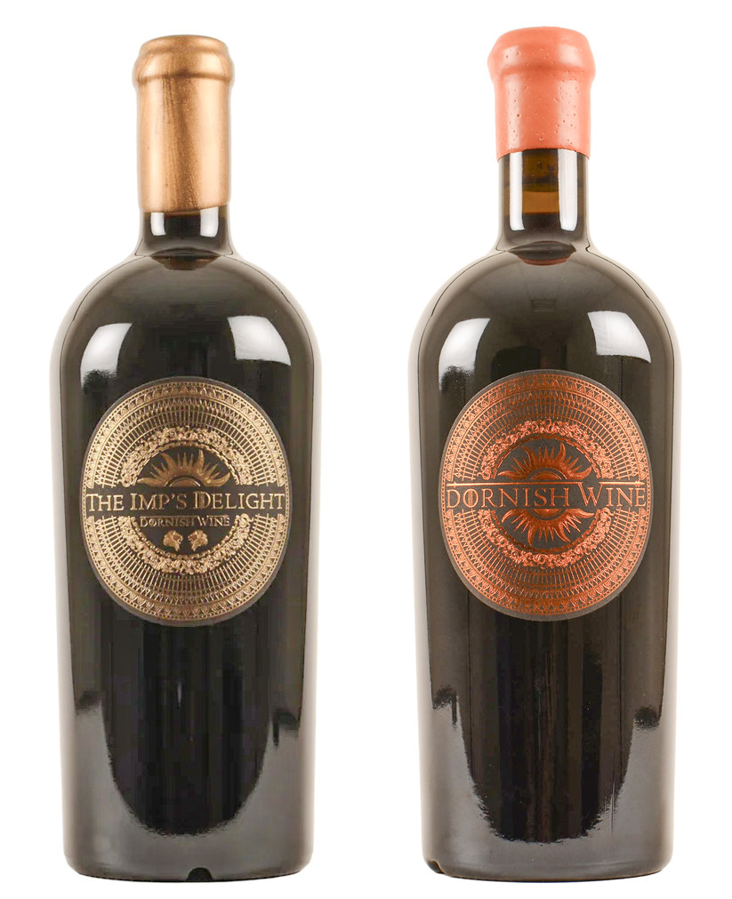 The Imp’s Delight St-Emilion Red 2016 (left) and Dornish Wine Castillon Cotes de Bordeaux Red 2016.