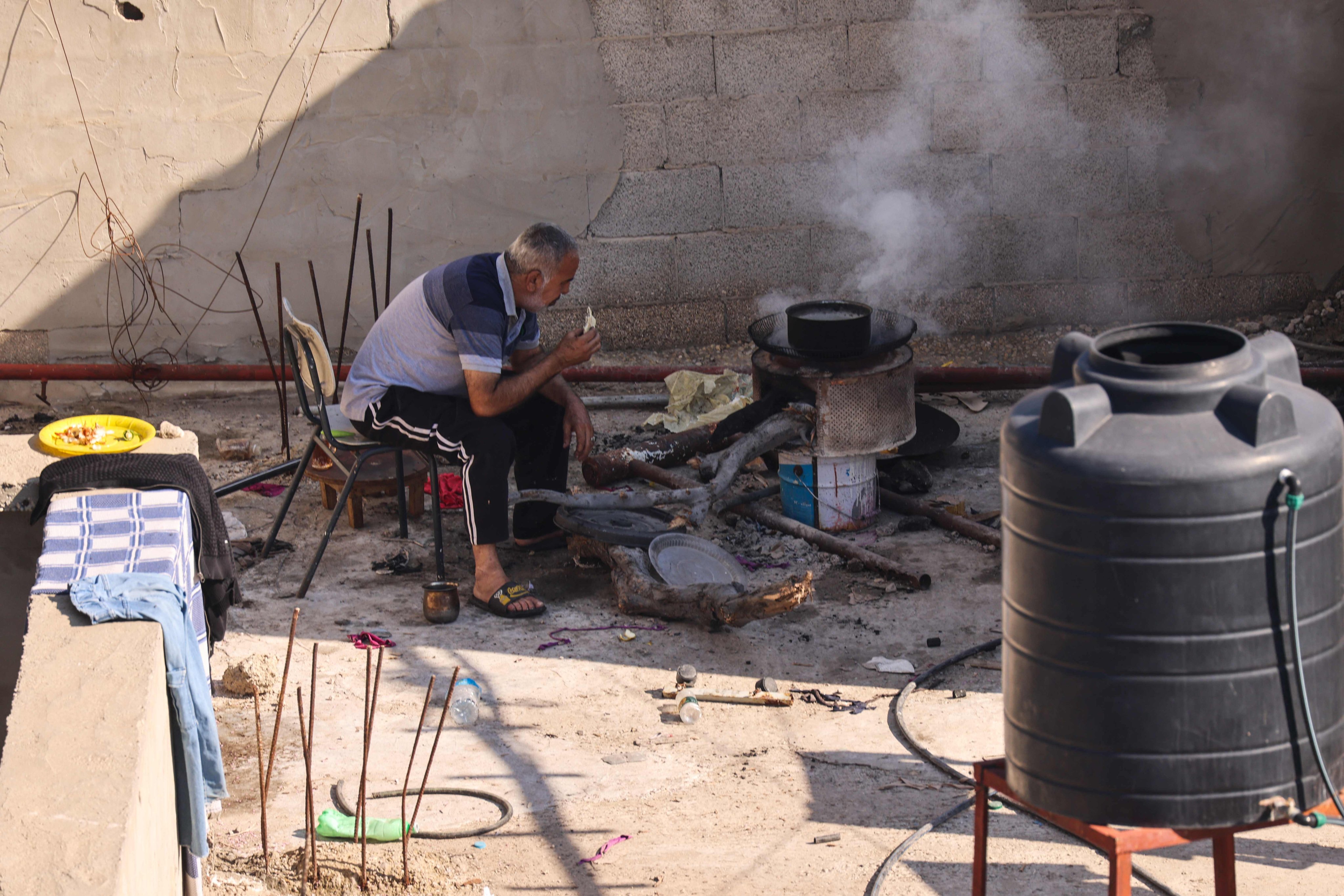 In Gaza, more than 1.6 million people have been internally displaced, and Israel’s blockade has left civilians facing the “immediate possibility of starvation”, according to the World Food Programme. Photo: AFP