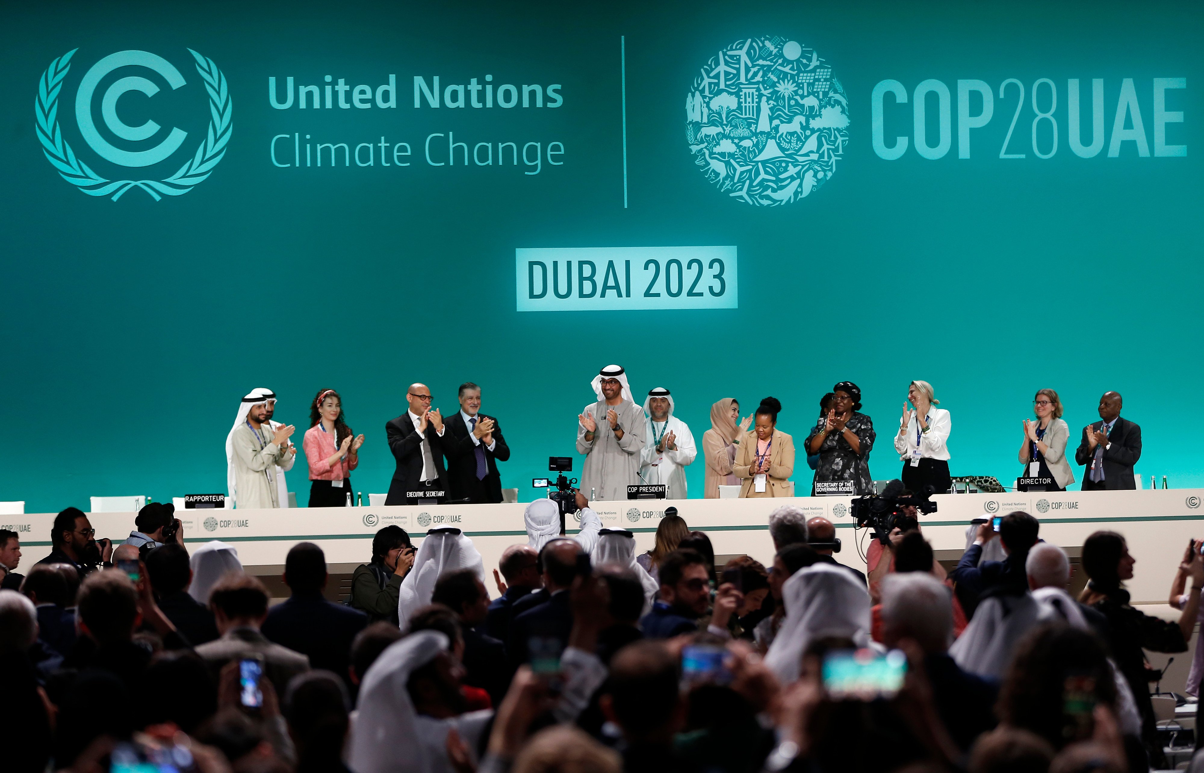 In this issue of the Global Impact newsletter, we look back a the 28th United Nations climate change conference, Cop28, which took place in Dubai. Photo: Xinhua