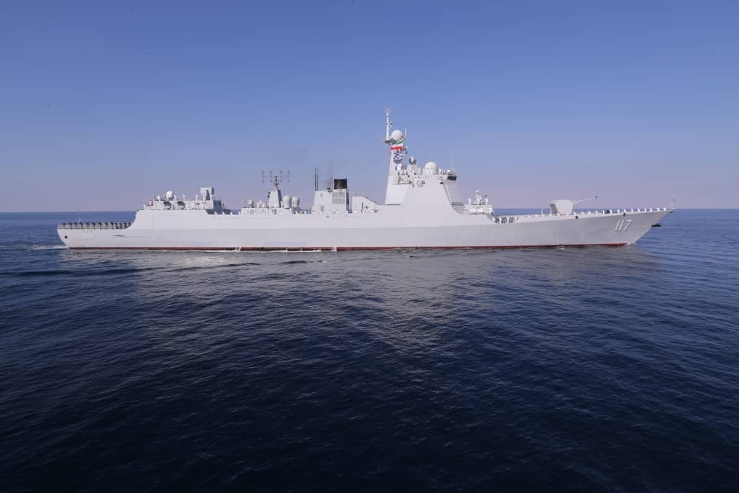 Chinese warships including a Xining destroyer have been conducting drills in the Yellow Sea, the defence ministry says. Photo: AFP