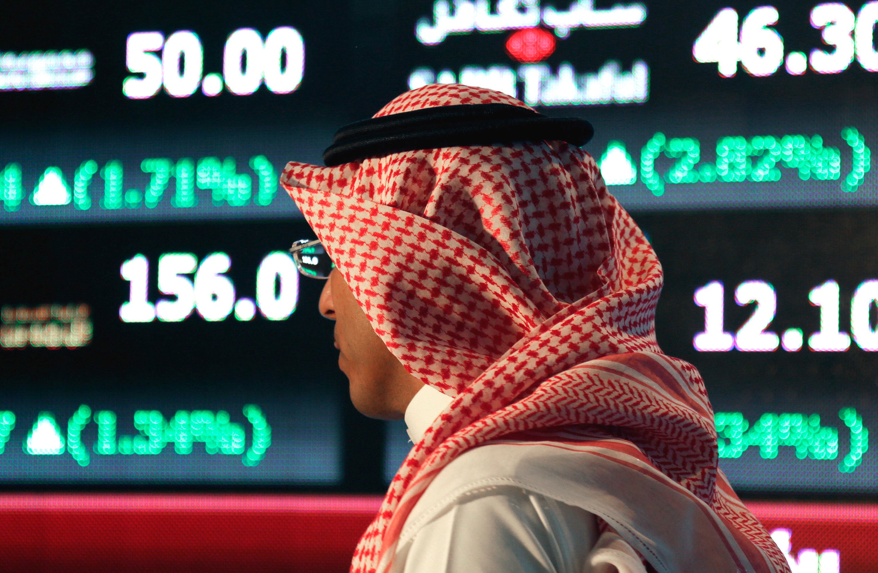 The Saudi Exchange has rallied more than 11 per cent this year, more than double the return of the US-based MSCI benchmark. Photo: AP