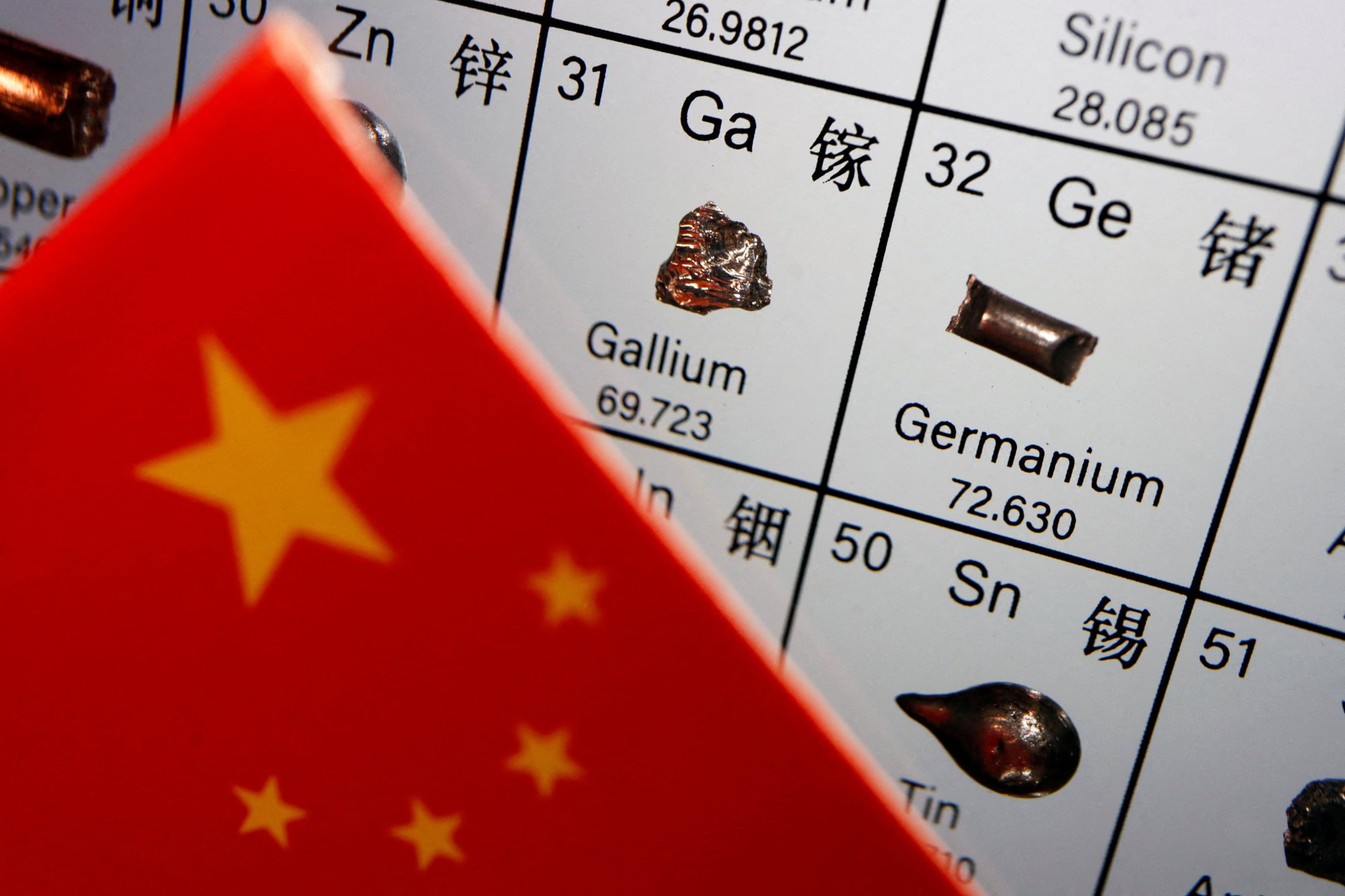 Chna has already imposed controls on gallium and germanium, two critical rare earth metals. Photo: Reuters