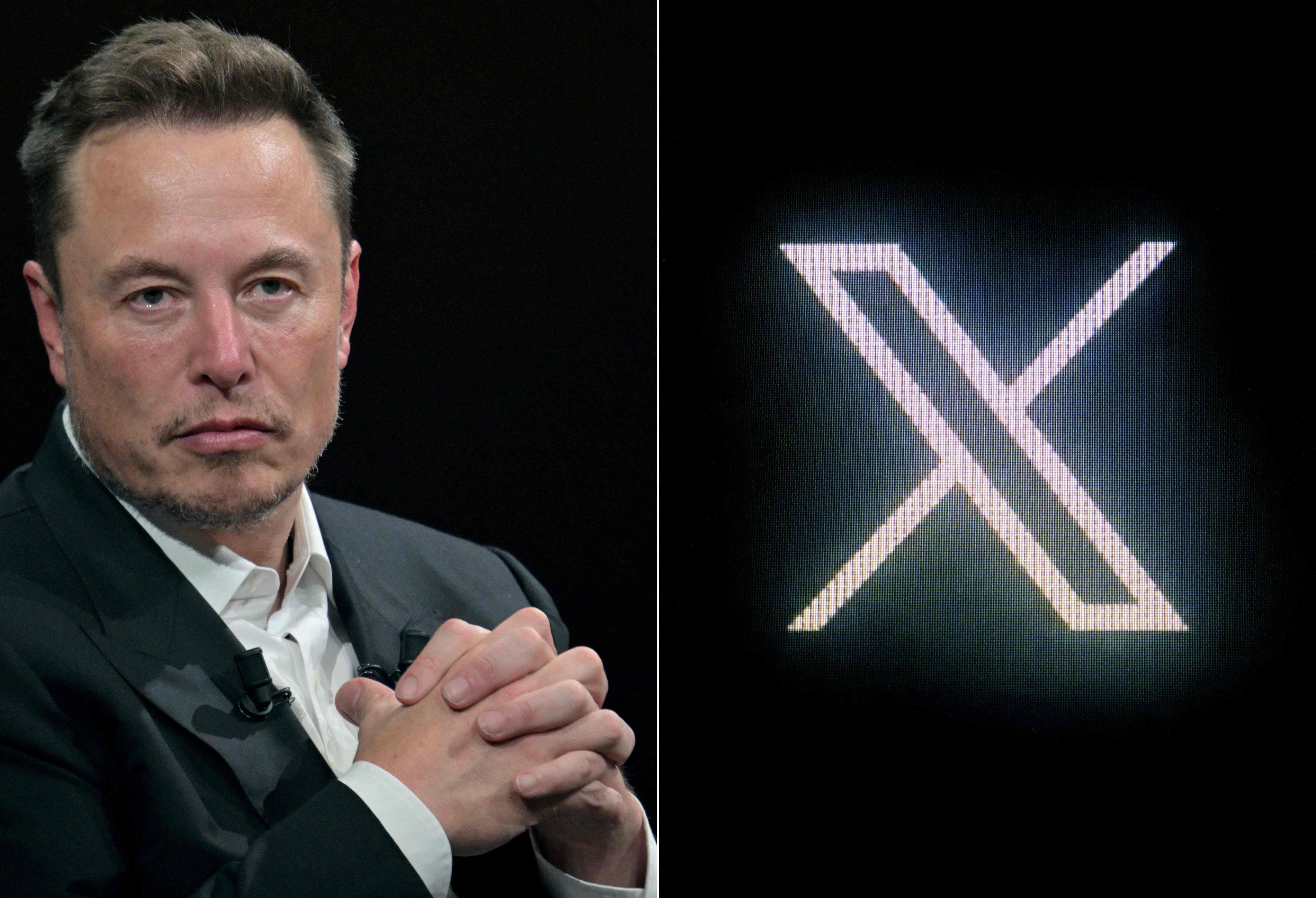 Elon Musk’s X becomes top trending topic on China’s Weibo after outage. Photo: AFP 