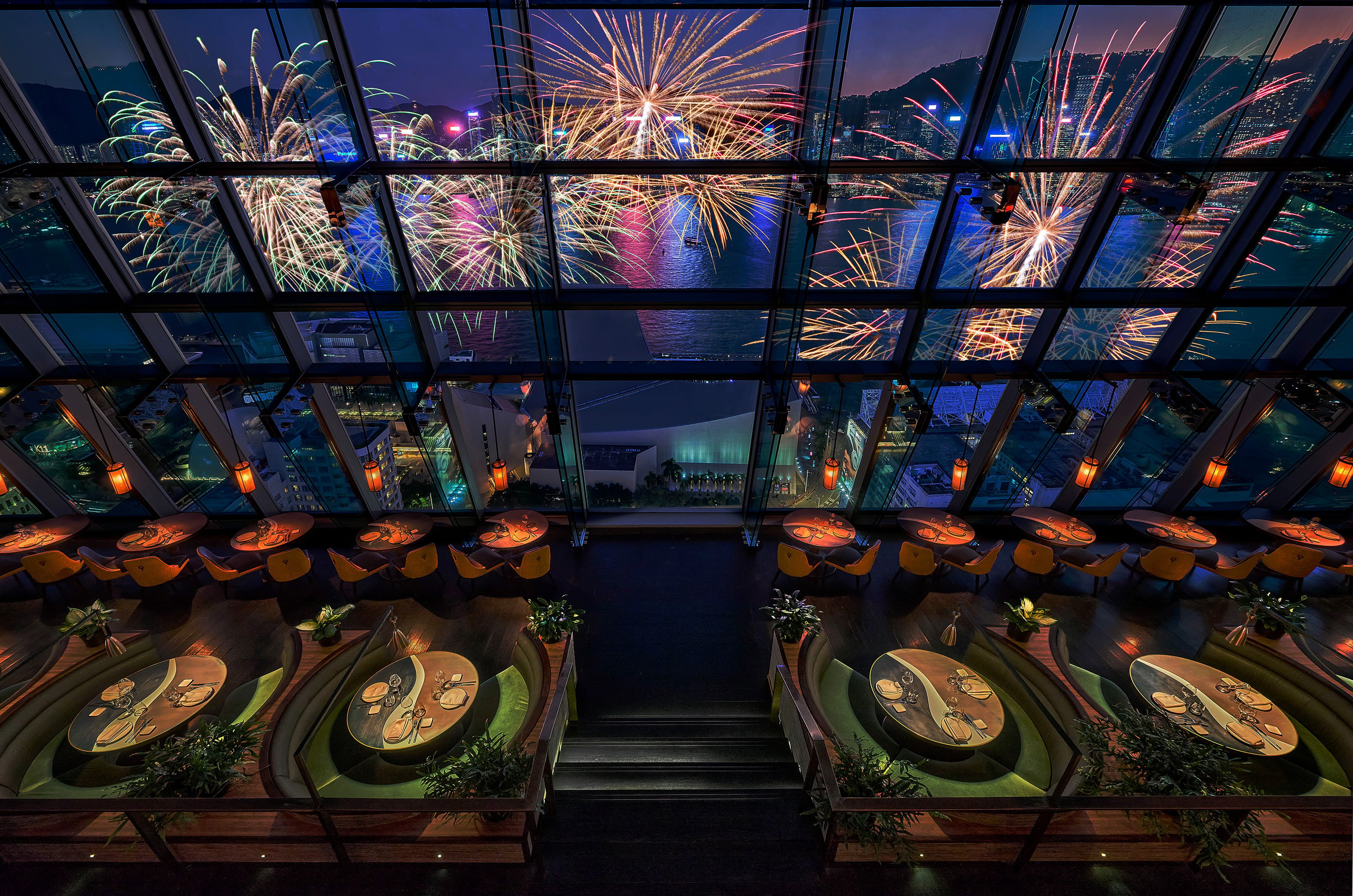 Partygoers at Vista Italian restaurant will enjoy unrivalled views of the New Year’s Eve fireworks. Photos: Handouts