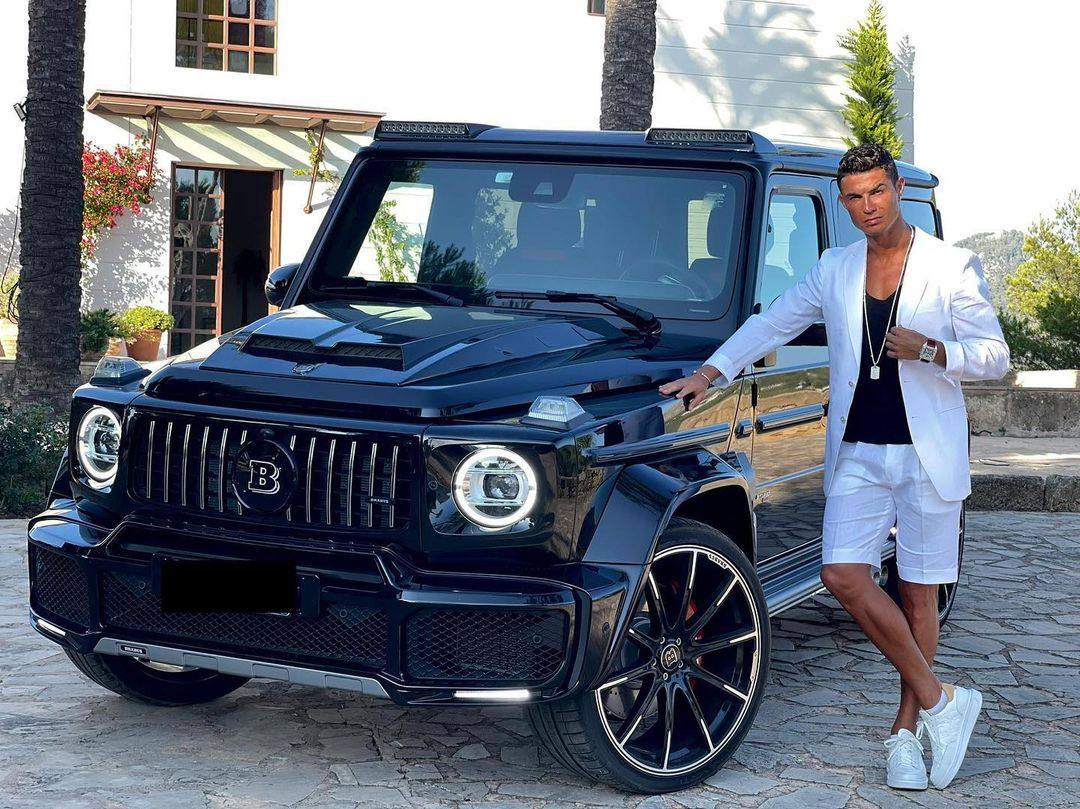 Like a few other celebrities we could name, Cristiano Ronaldo has a thing for expensive cars. Photo: Instagram/@cristiano