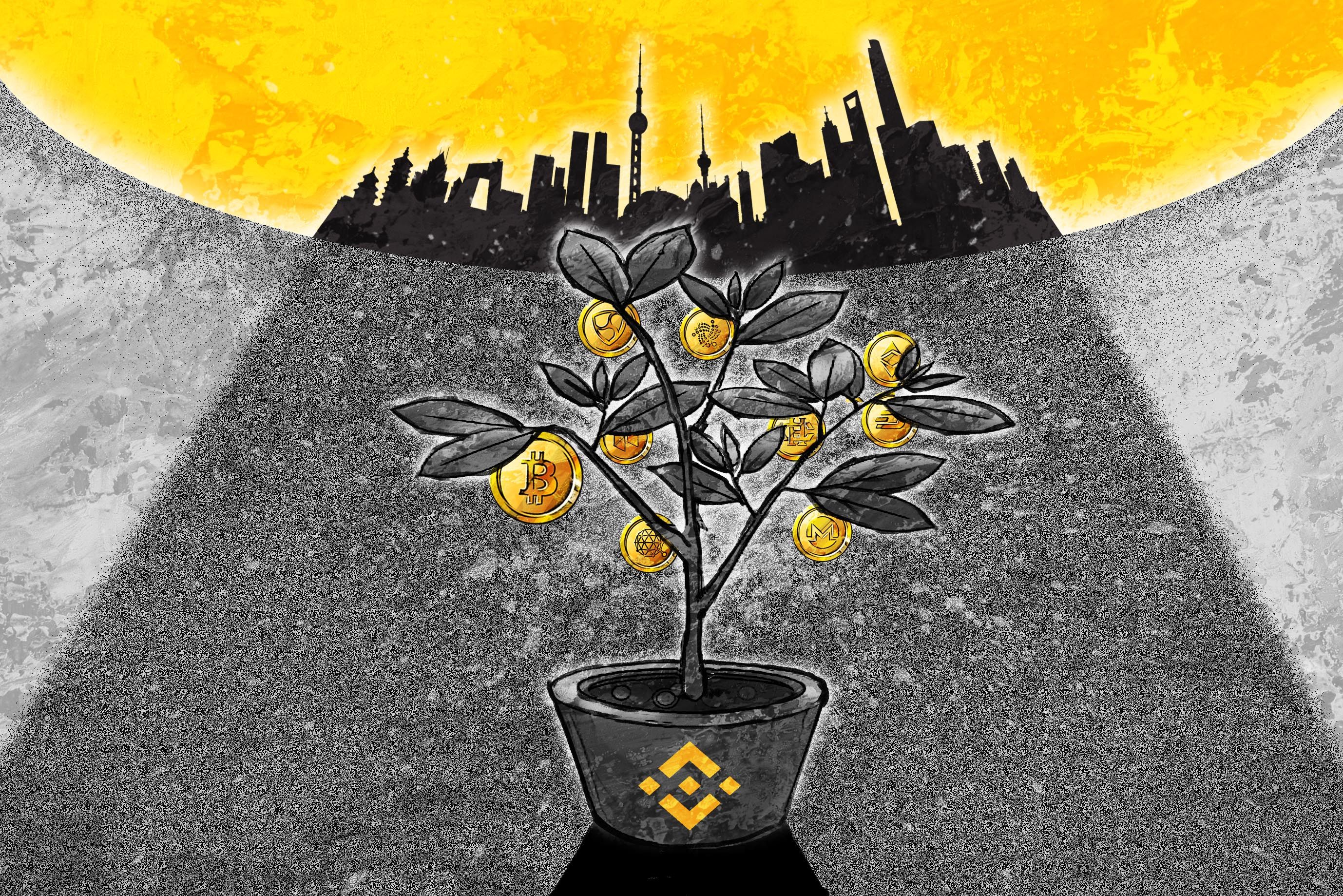 Crypto traders in mainland China have long been operating in a legal grey area, and workarounds on Binance are one of the most popular methods of maintaining activity in the market. Illustration: Henry Wong