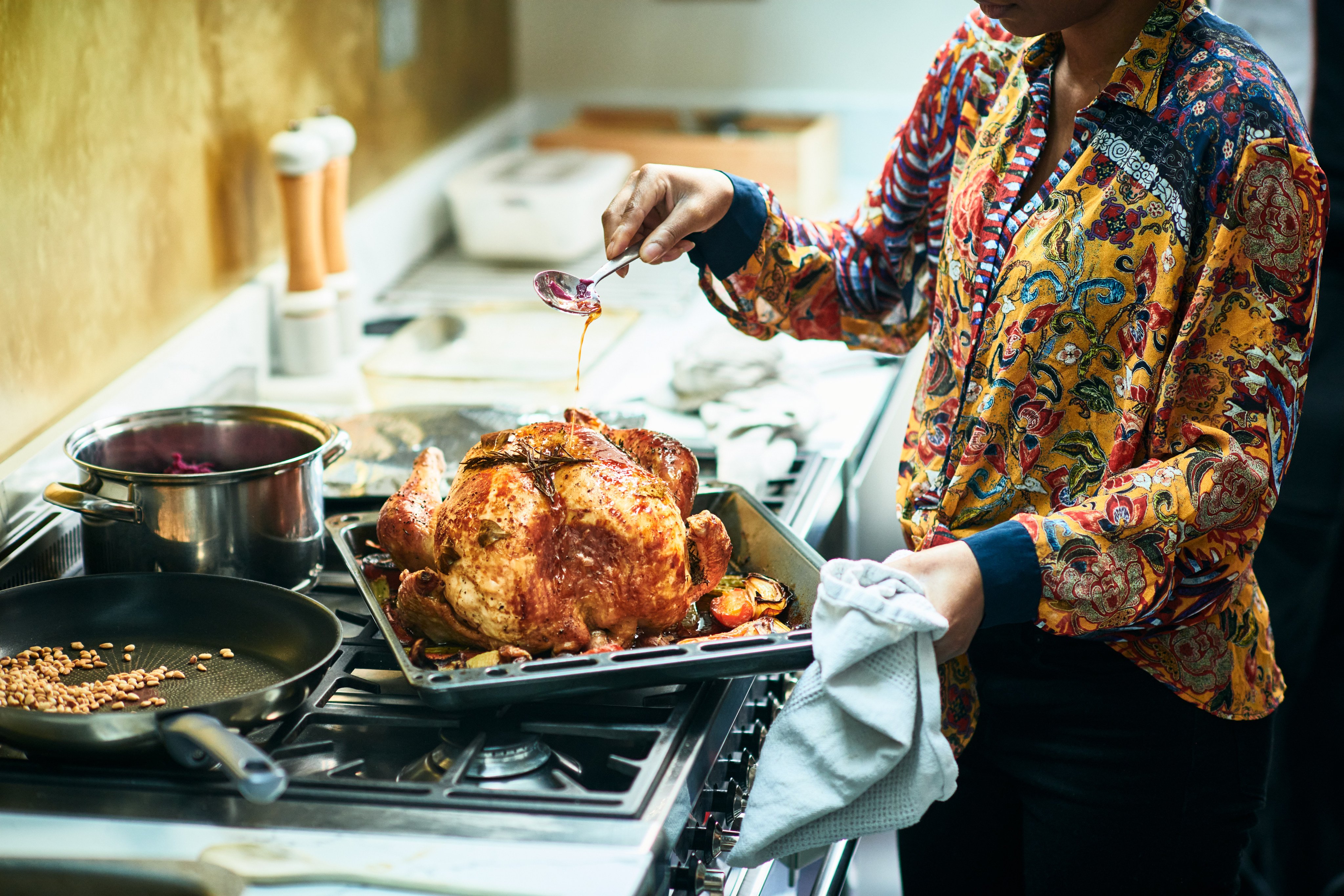 Christmas turkeys are often overcooked and dry, Cliff Buddle says - he hopes his family will do better for his traditional UK Christmas lunch. Photo: Getty Images