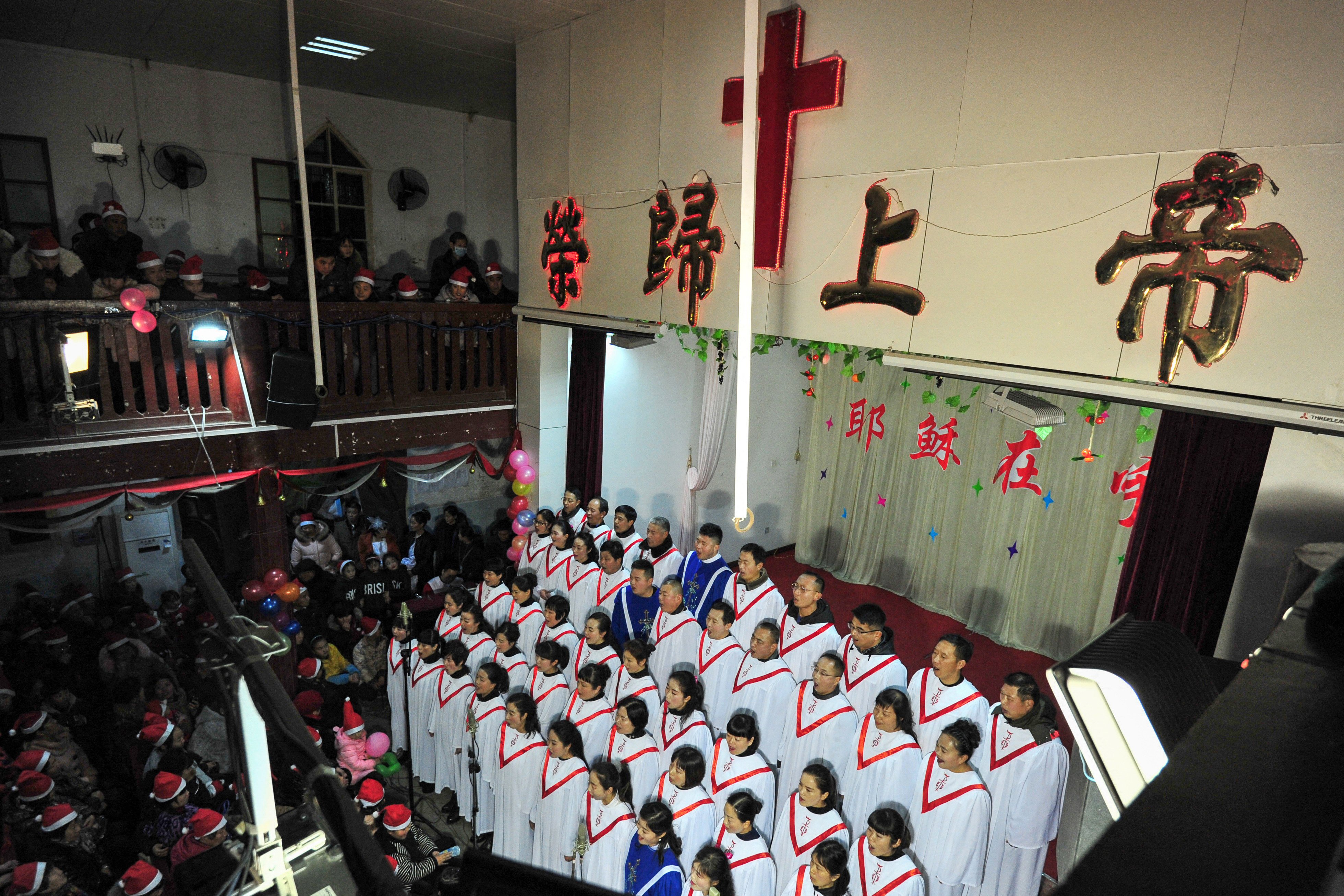Roughly 90 per cent of Christians in China are Protestant, according to  a Pew Research Centre analysis of survey data collected by academic organisations in China. Photo: AFP