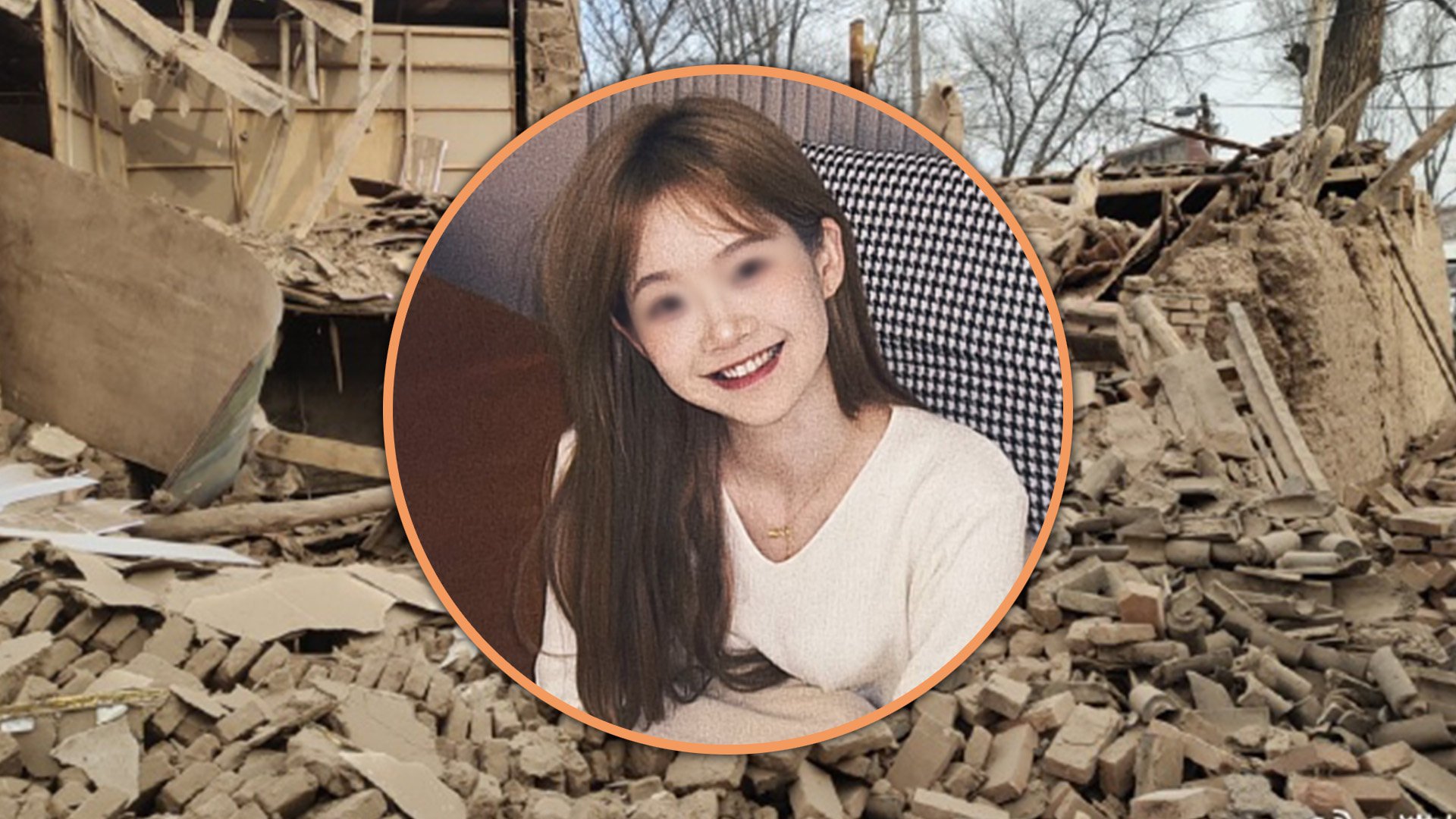 A Chinese online influencer expressed remorse and issued an apology to her three million followers after making a remark questioning the relevance of the Gansu earthquake to her personal life. Photo: SCMP composite/Douyin/Weibo