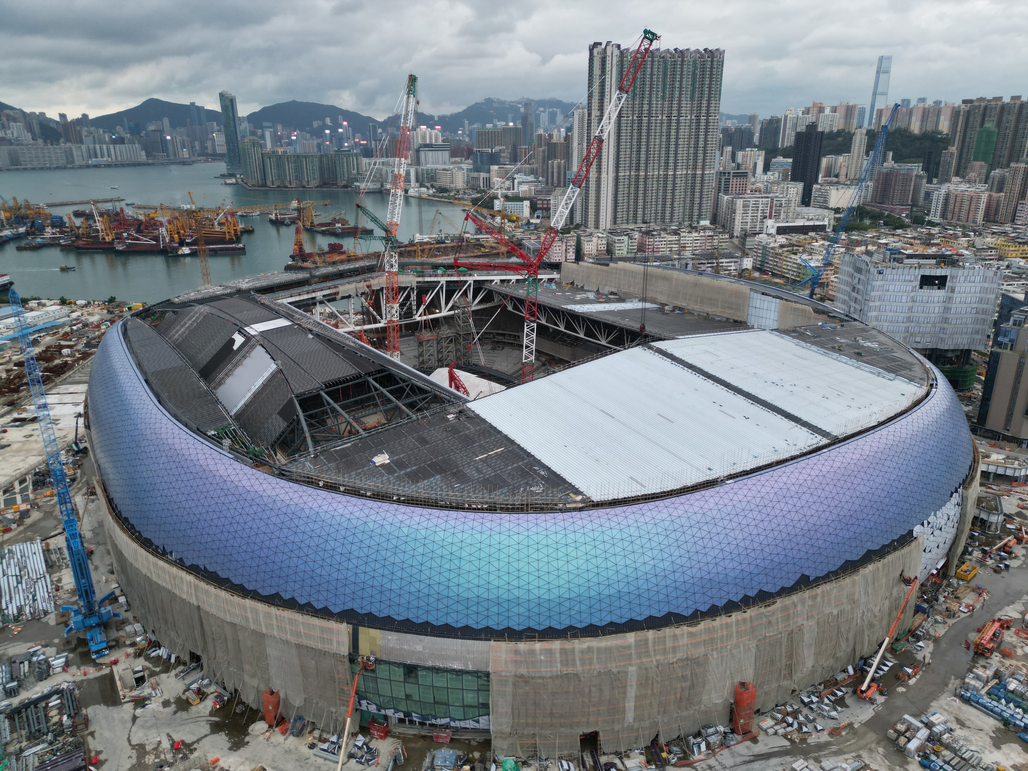 Kai Tak Sports Park is due to be completed by the end of 2024. Photo: May Tse