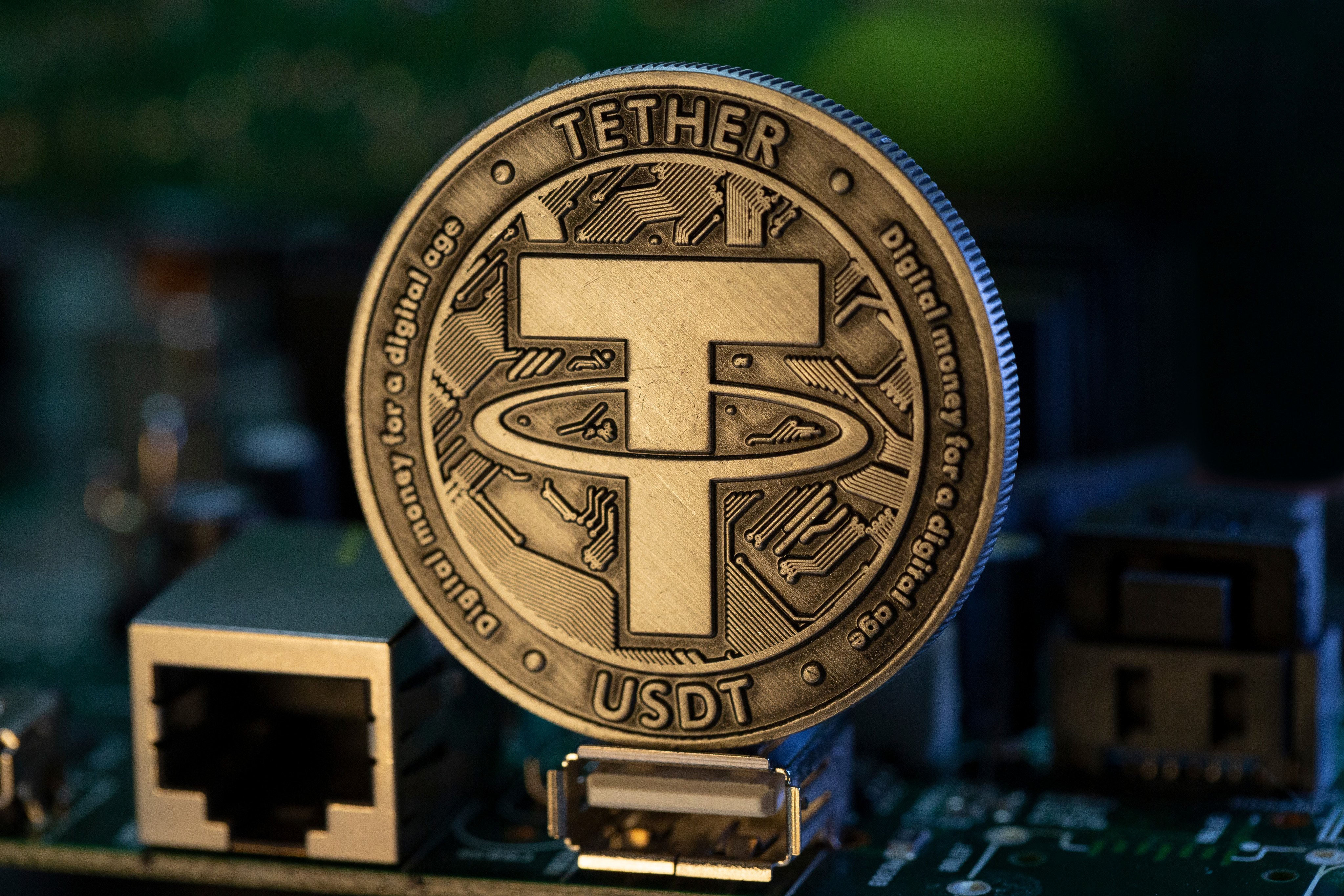 China’s prosecutor’s office and forex regulator highlighted cases where the Tether stablecoin was used as an intermediary to trade yuan with other currencies. Photo: Shutterstock
