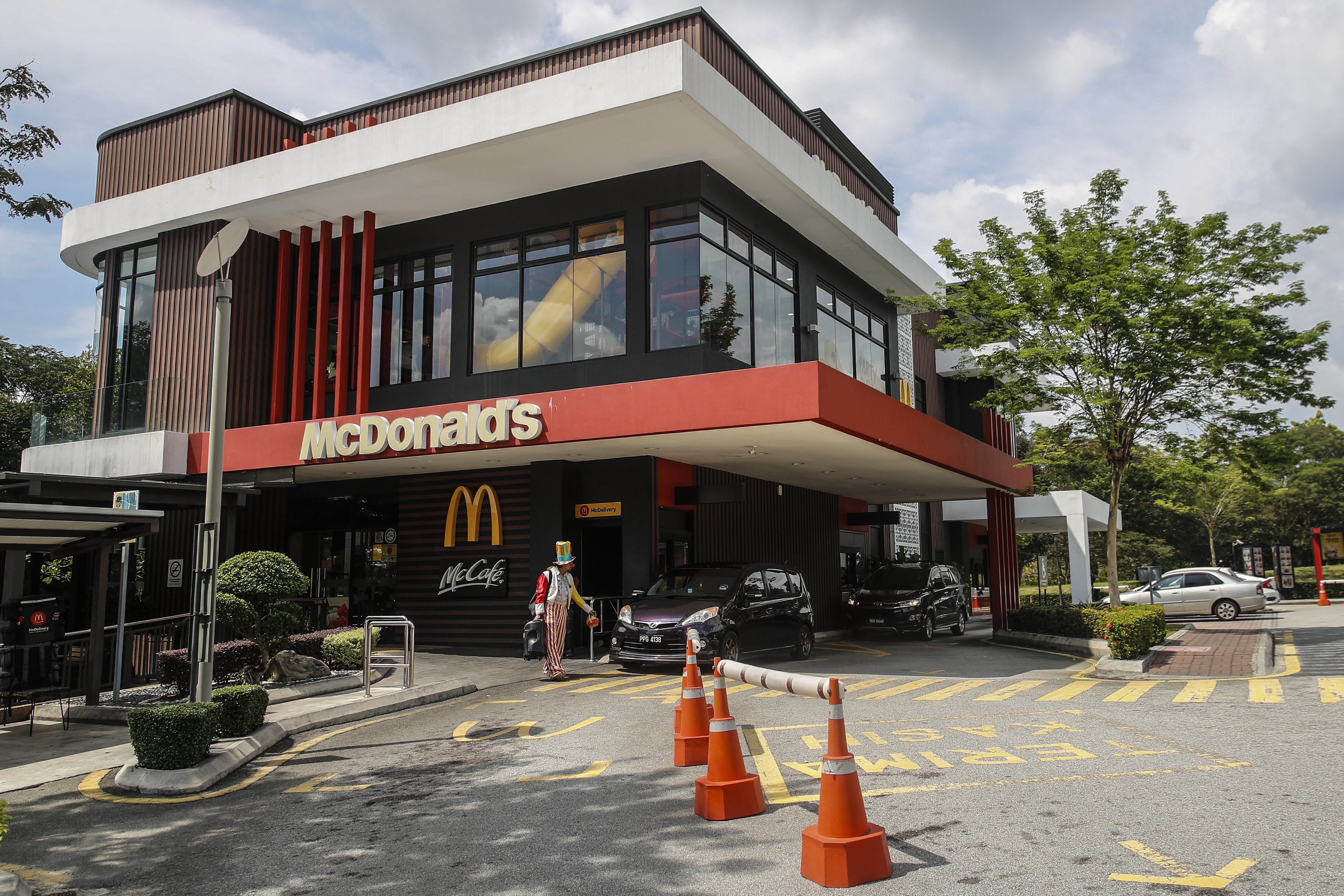 A McDonald’s restaurant in Putrajaya, Malaysia. Photo: EPA-EFE