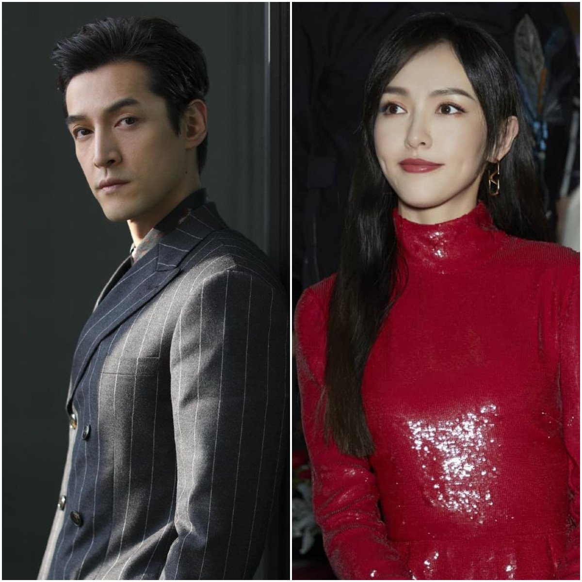 Wong Kar-wai’s new web series Blossoms Shanghai stars Chinese actors Hu Ge and Tiffany Tang. Photos: @huge.official, @celebs_fashion_style/Instagram