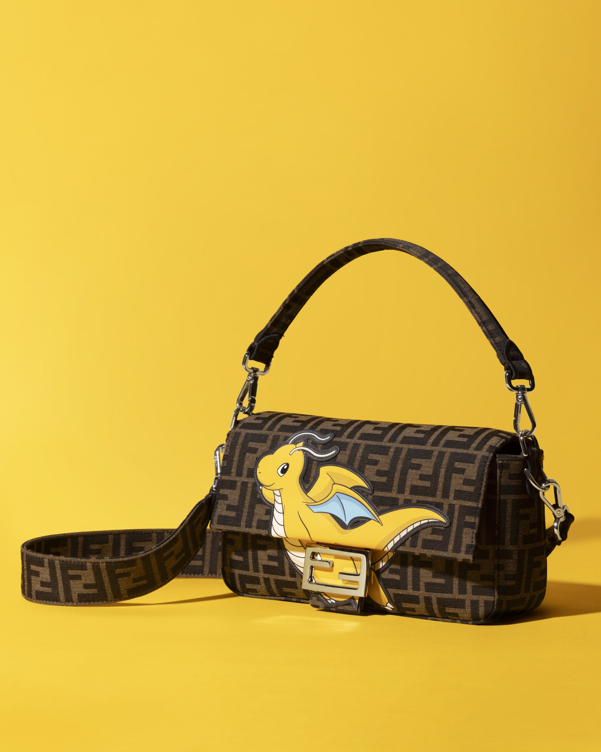 Fendi's Chinese New Year collection for the Year of the Dragon 2024: the Fendi x FRGMT x Pokémon collaboration features beloved dragon characters Dratini, Dragonair and Dragonite | South China Morning Post
