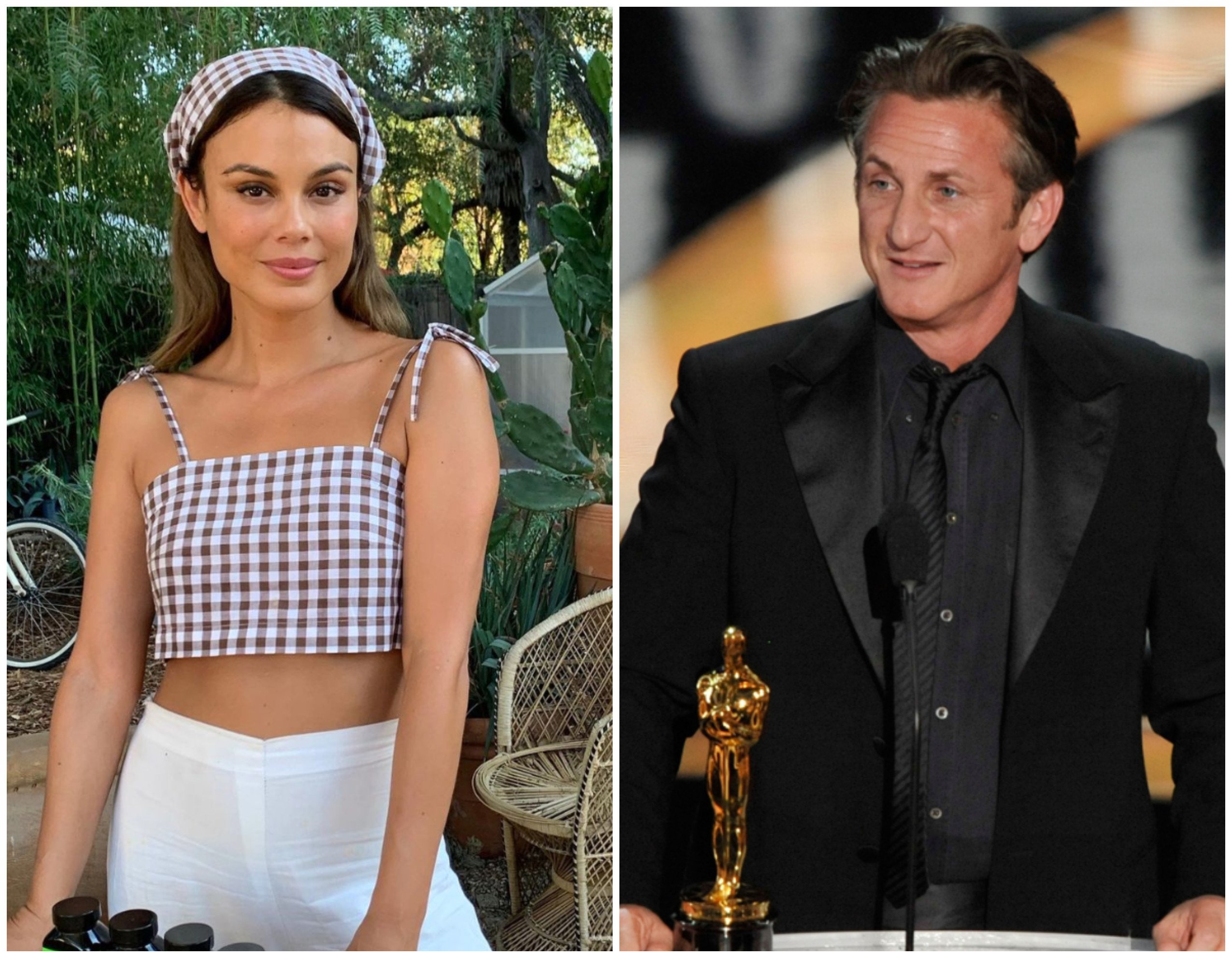 Nathalie Kelly has ditched Hollywood to champion social causes instead – and is dating actor Sean Penn. Photos: @natkelley/Instagram, Getty Images
