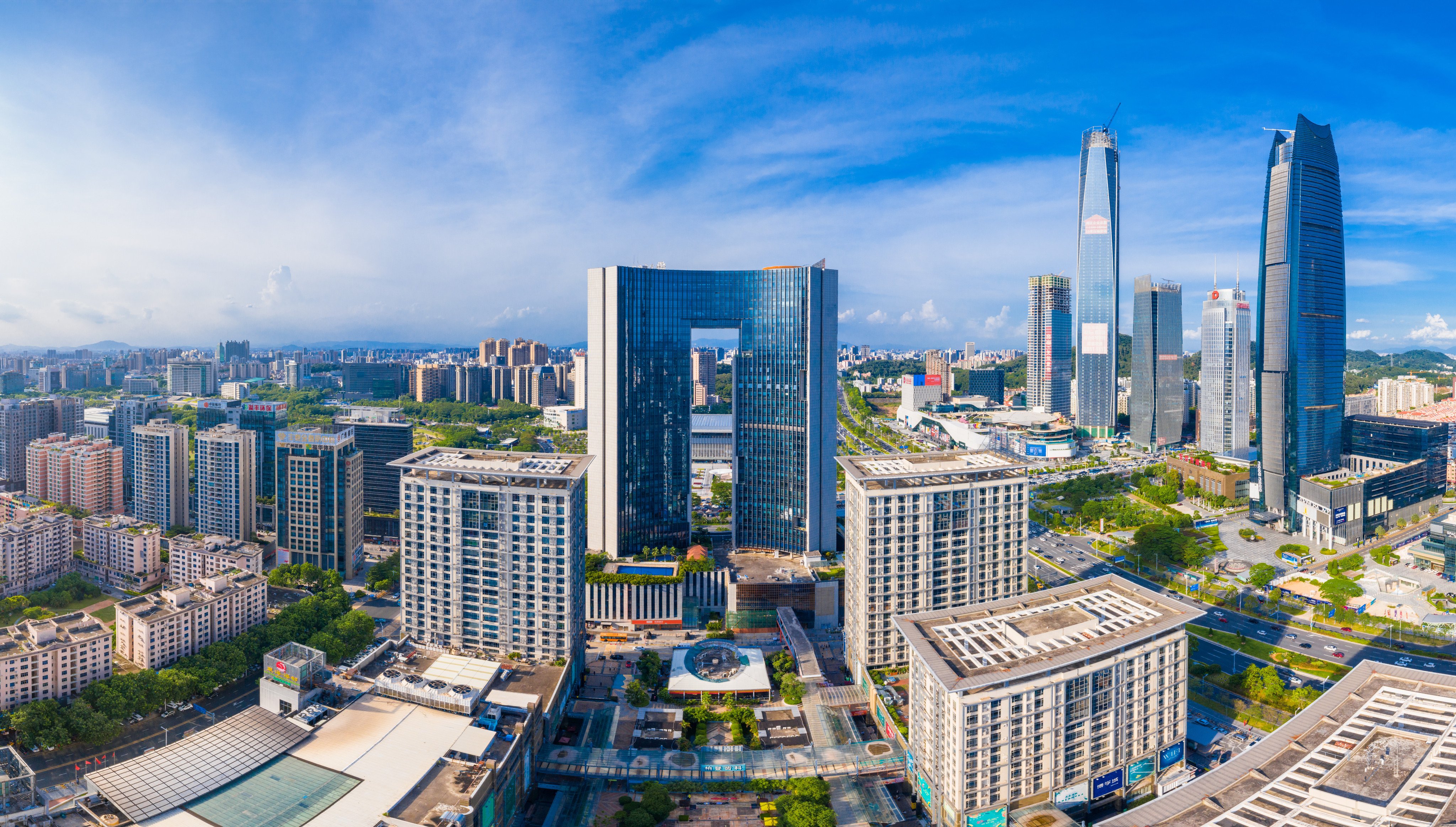 The skyline of Dongguan, Guangdong province, China, pictured in 2021. Photo:  Shutterstock