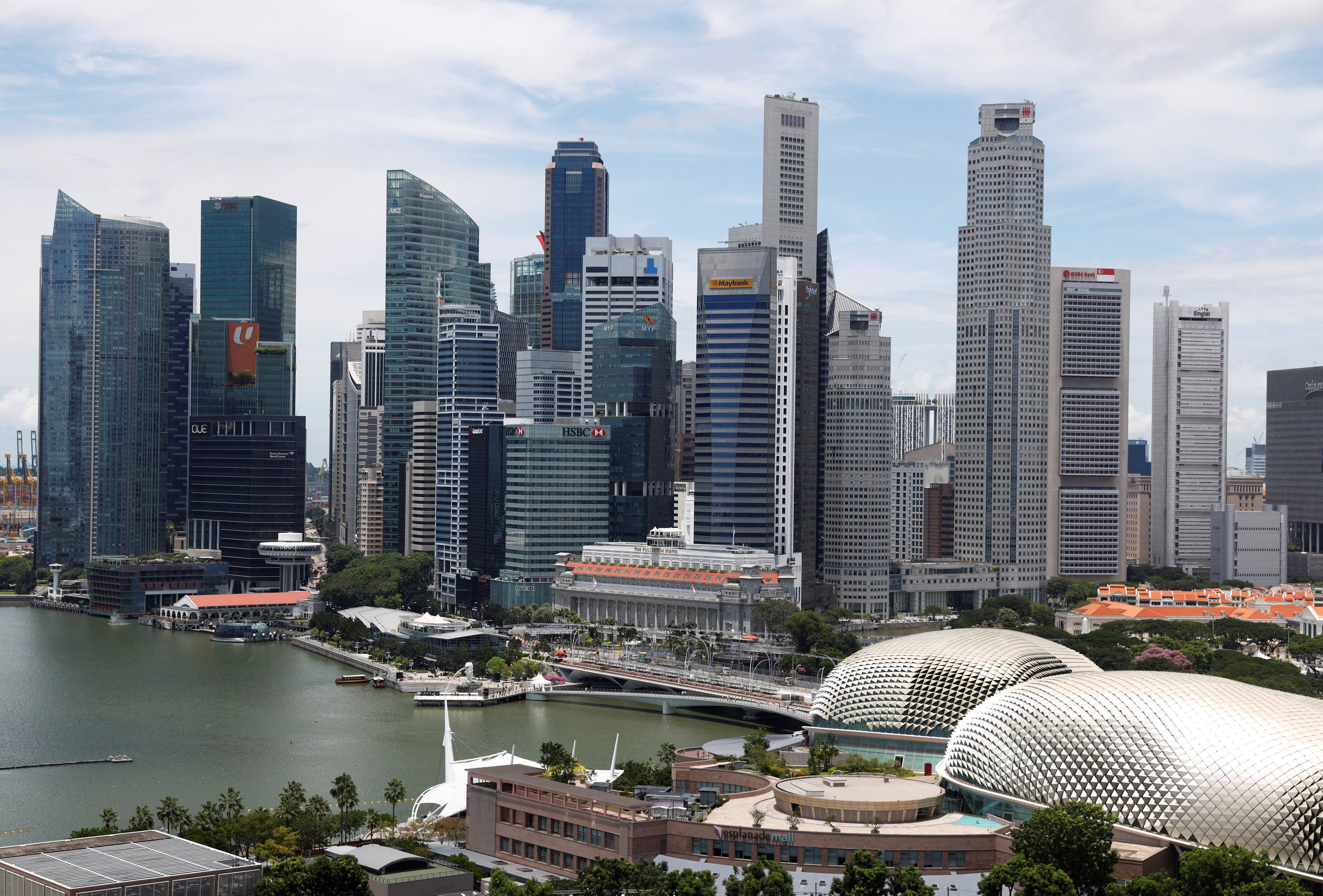 Singapore’s skyline. A 39-year-old was sentenced to jail for 25 months for having commercial sex with a minor. Photo: Reuters