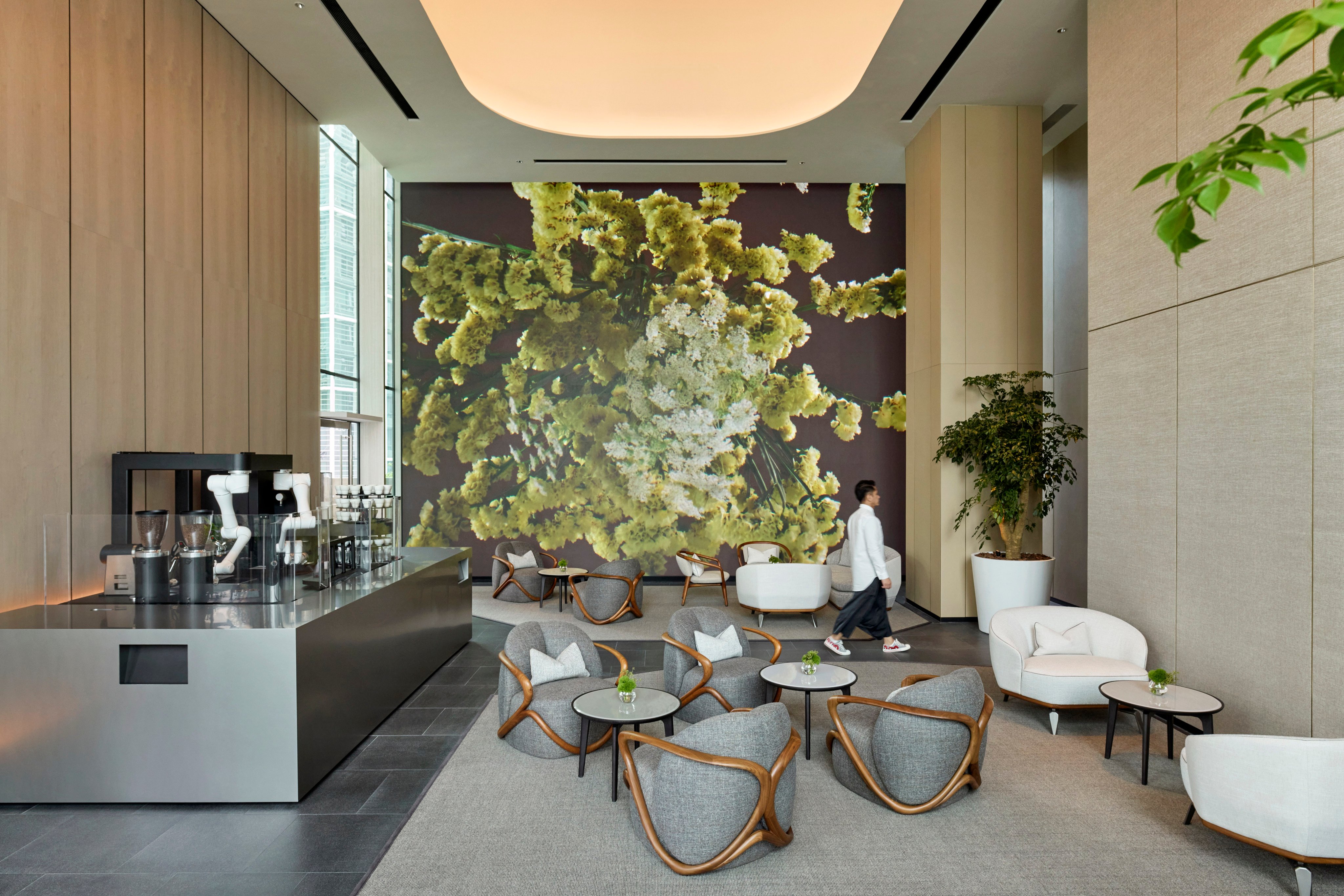 The Lobby Lounge at Como Metropolitan Singapore. The hotel is part of the Como Orchard complex that includes patissier Cédric Grolet, and a Club 21 multi-label store with Thom Browne, Jacquemus and Simone Rocha. Photos: Handout