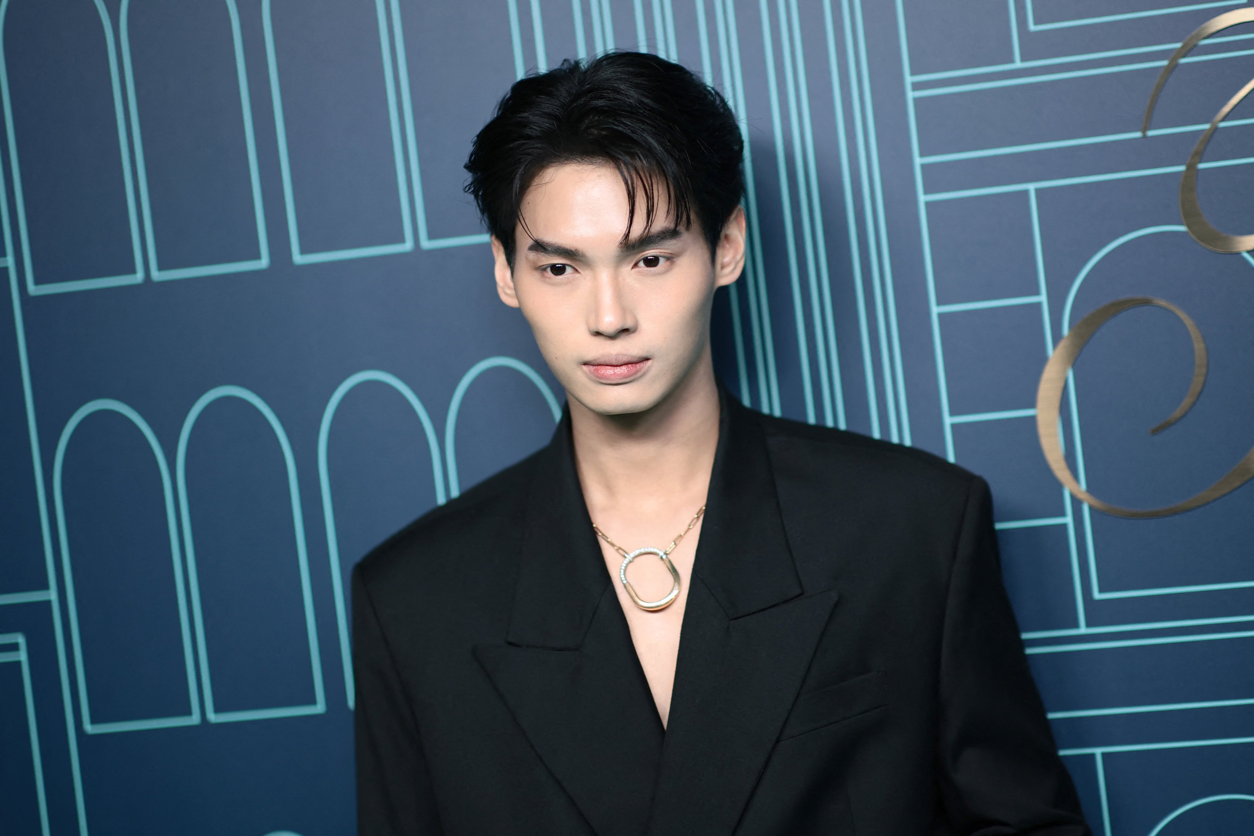 Thai star Metawin Opas-iamkajorn at a Tiffany & Co event in New york on April 27, 2023. Photo: Getty Images via AFP 