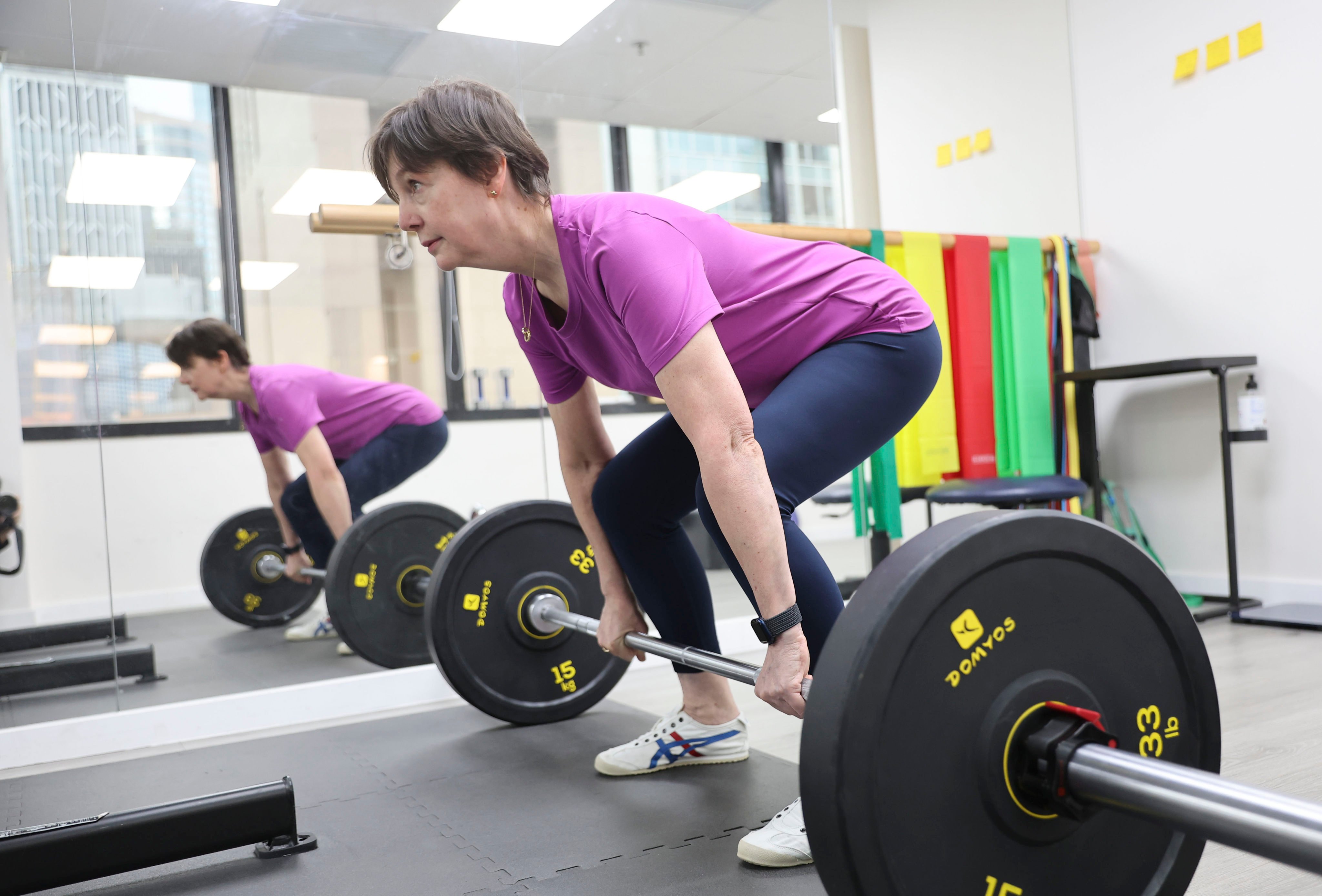 Physiotherapist Judith Anne Gould opened a clinic in Hong Kong dedicated to bone health after seeing a rising number of clients with osteoporosis and osteopenia. Photo: Edmond So 