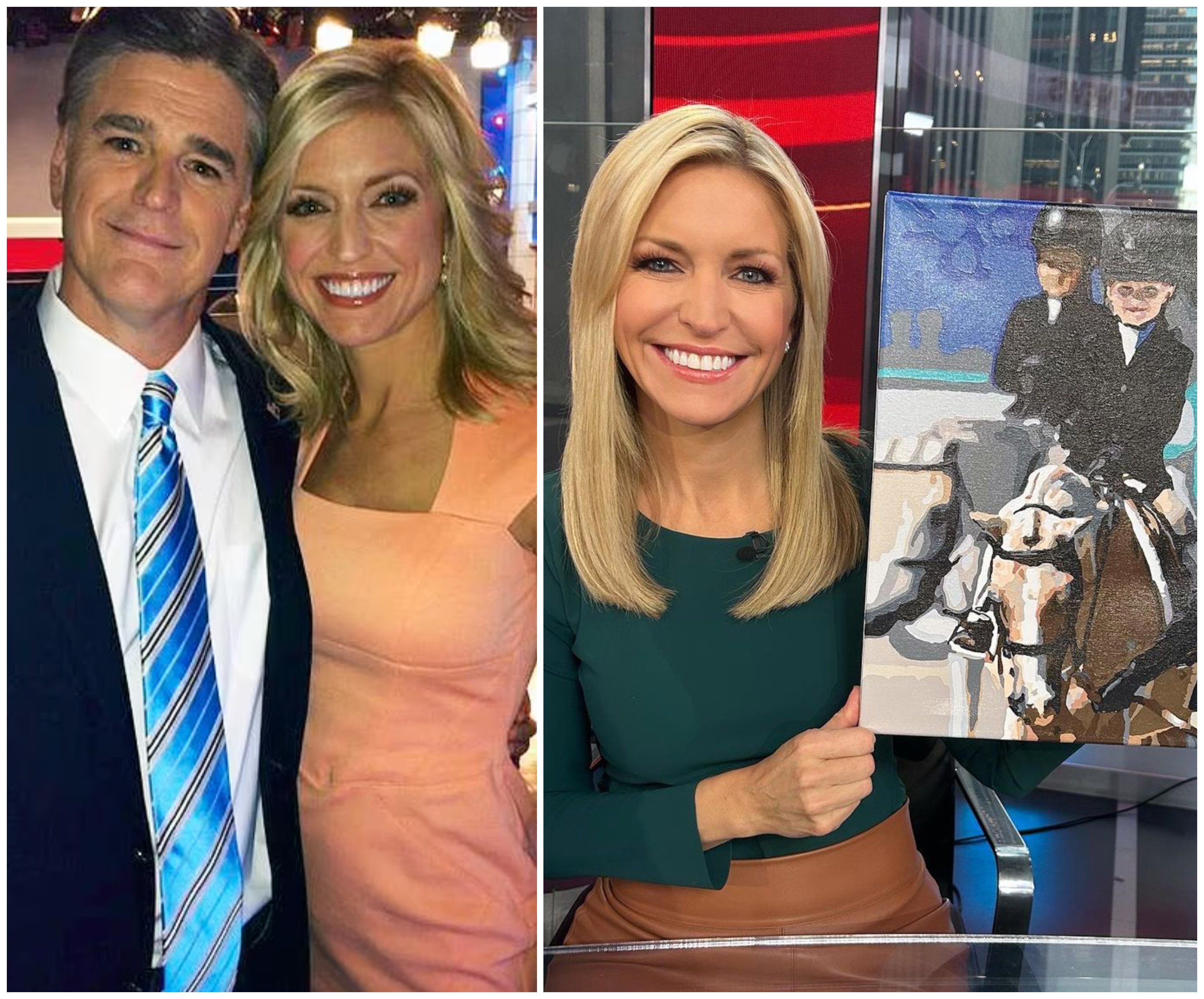 Sean Hannity and Ainsley Earhardt have been linked since 2020, but photos of the pair taken in April 2023 seemed to confirm the romance. Photos: Ainsley Earhardt/Facebook, @aearhardt/Instagram