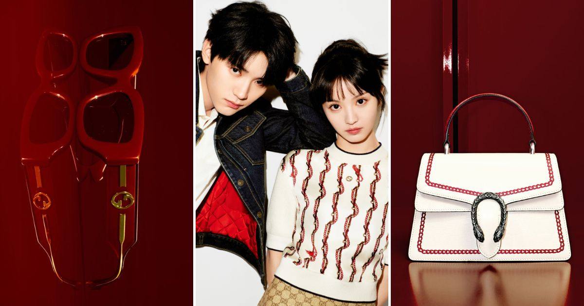 Gucci’s Chinese New Year capsule collection for the Year of the Dragon 2024 incorporates the house’s iconic codes and motifs while paying homage to the zodiac animal. Photos: Handouts