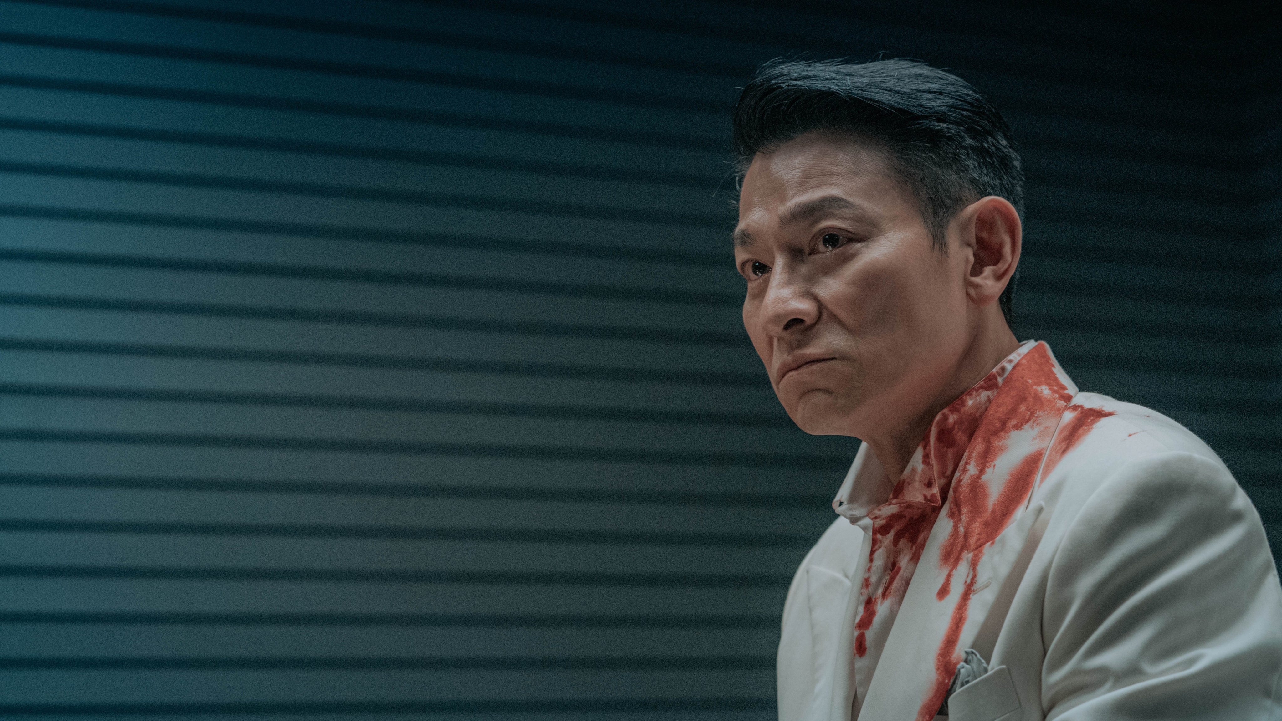 Andy Lau in a still from “I Did It My Way” (category: IIB, Cantonese), co-starring Lam Ka-tung and Eddie Peng, and directed by Jason Kwan