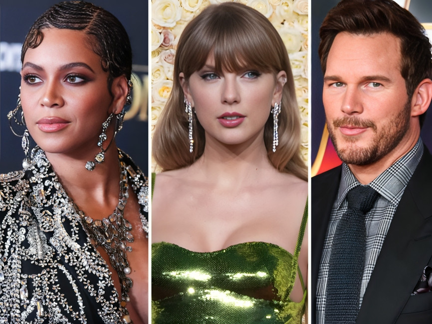 Beyoncé, Taylor Swift and Chris Pratt all gave less than stellar voice acting performances in films. Photos: TNS, Invision/AP, AFP