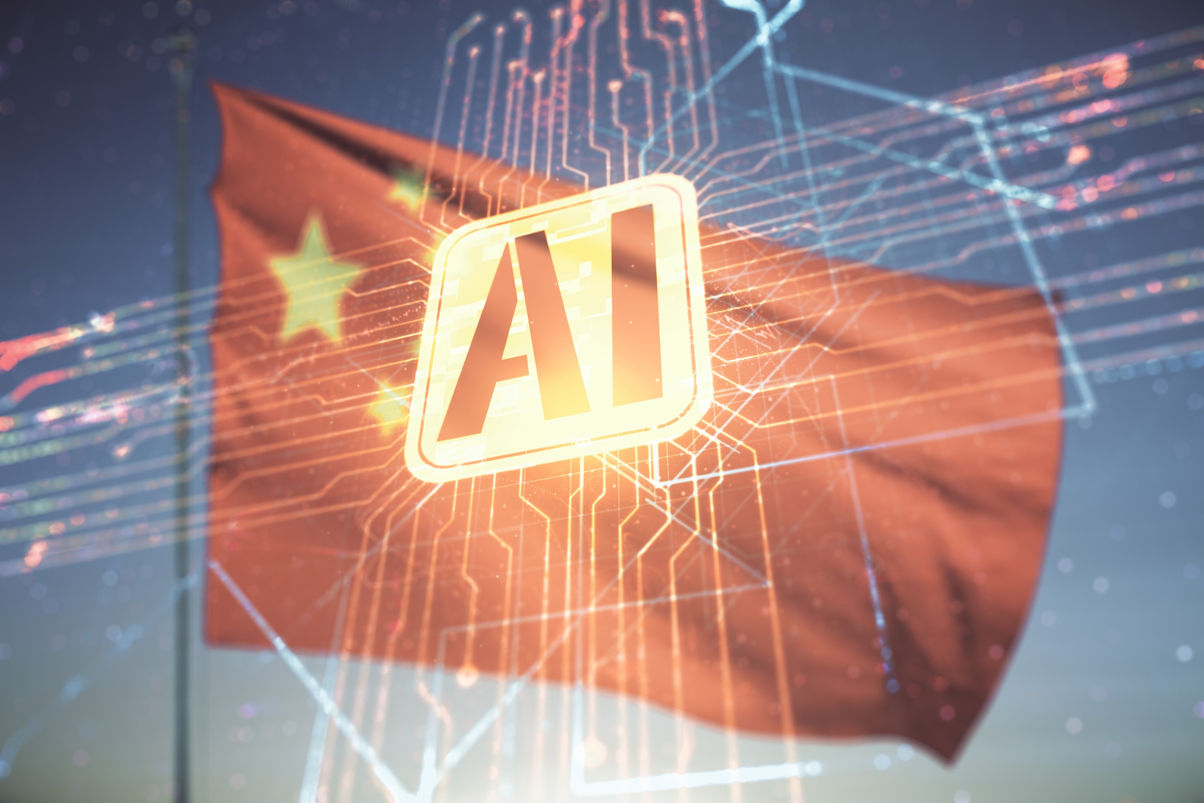 A slew of sanctions imposed by the US since 2019 has forced companies across China’s vast tech supply chain to work closely together in supporting domestic artificial intelligence projects. Image: Shutterstock