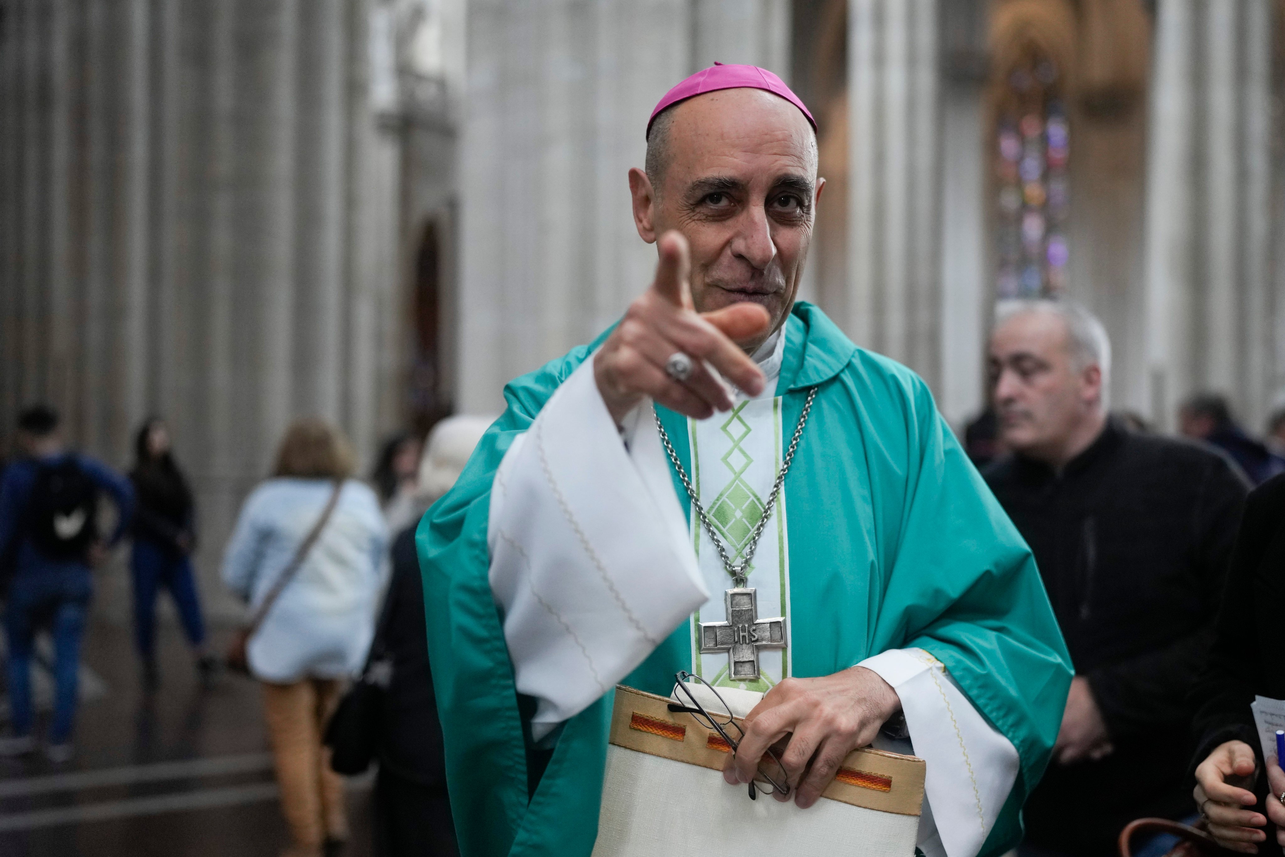 Victor Manuel Fernandez, the Vatican’s new doctrine chief, is already under fire. Photo: AP