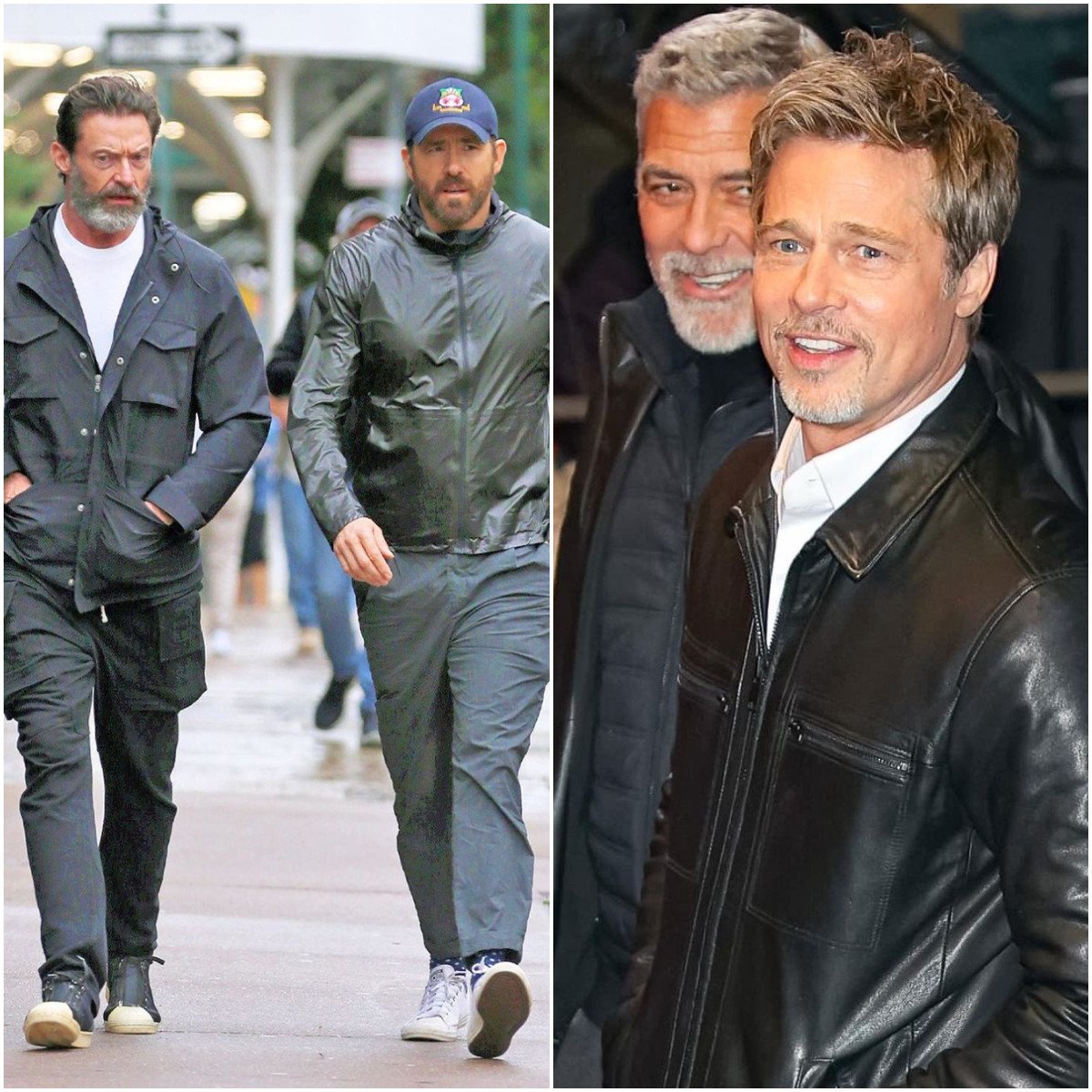 Hugh Jackman and Ryan Reynolds, and George Clooney and Brad Pitt, are known for their long-time “bromances”. Photos: Instagram