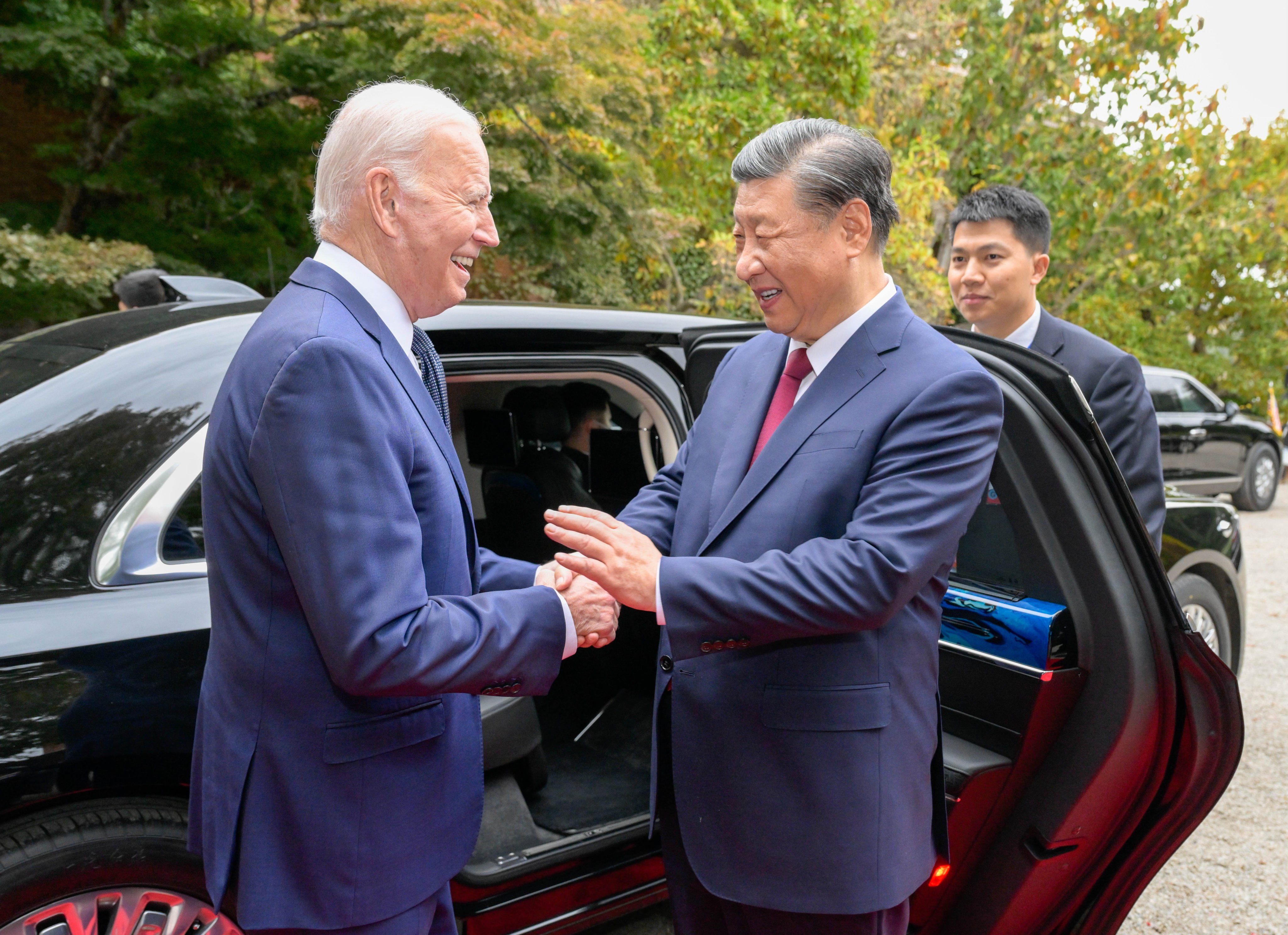 The November meeting between Chinese President Xi Jinping (right) and US counterpart Joe Biden in San Francisco has paved the way for improved ties after a year of worsening tensions. Photo: Xinhua