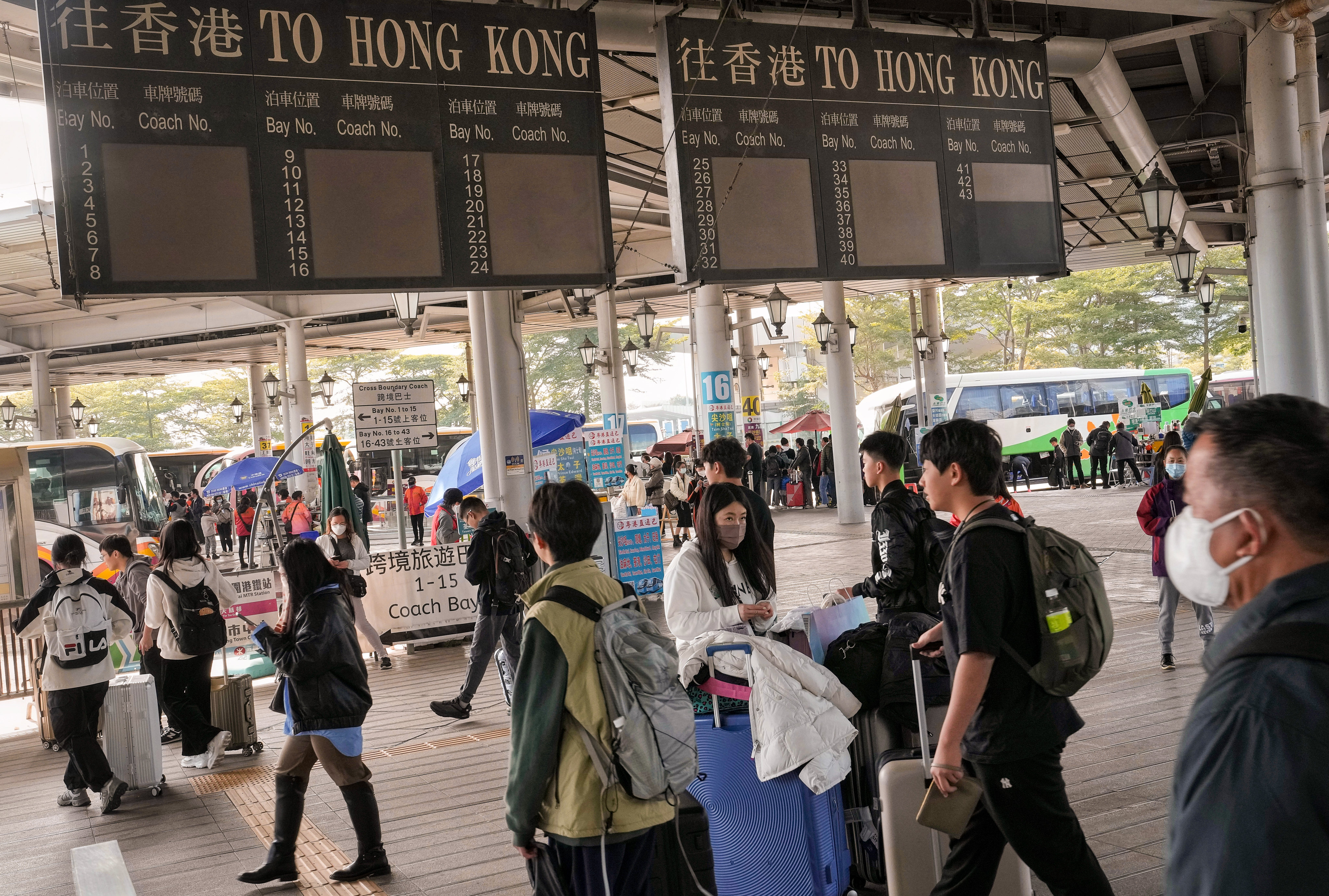 Visitors arrive in Hong Kong. The multiple-entry scheme was replaced in 2015. Photo: Elson Li