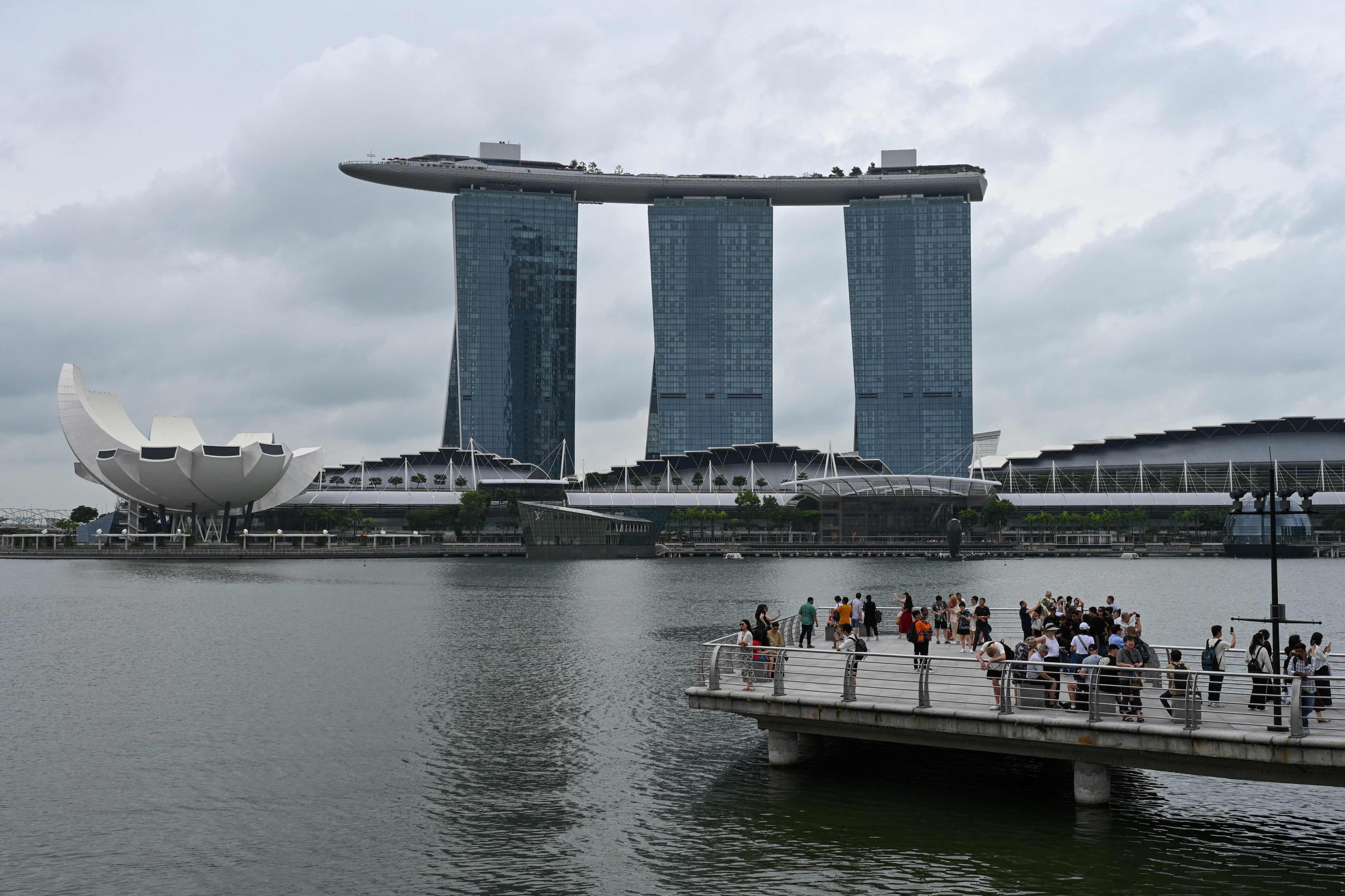 Singapore’s skyline. A man was sentenced to seven years and nine months’ jail for raping his former schoolmate. Photo: AFP