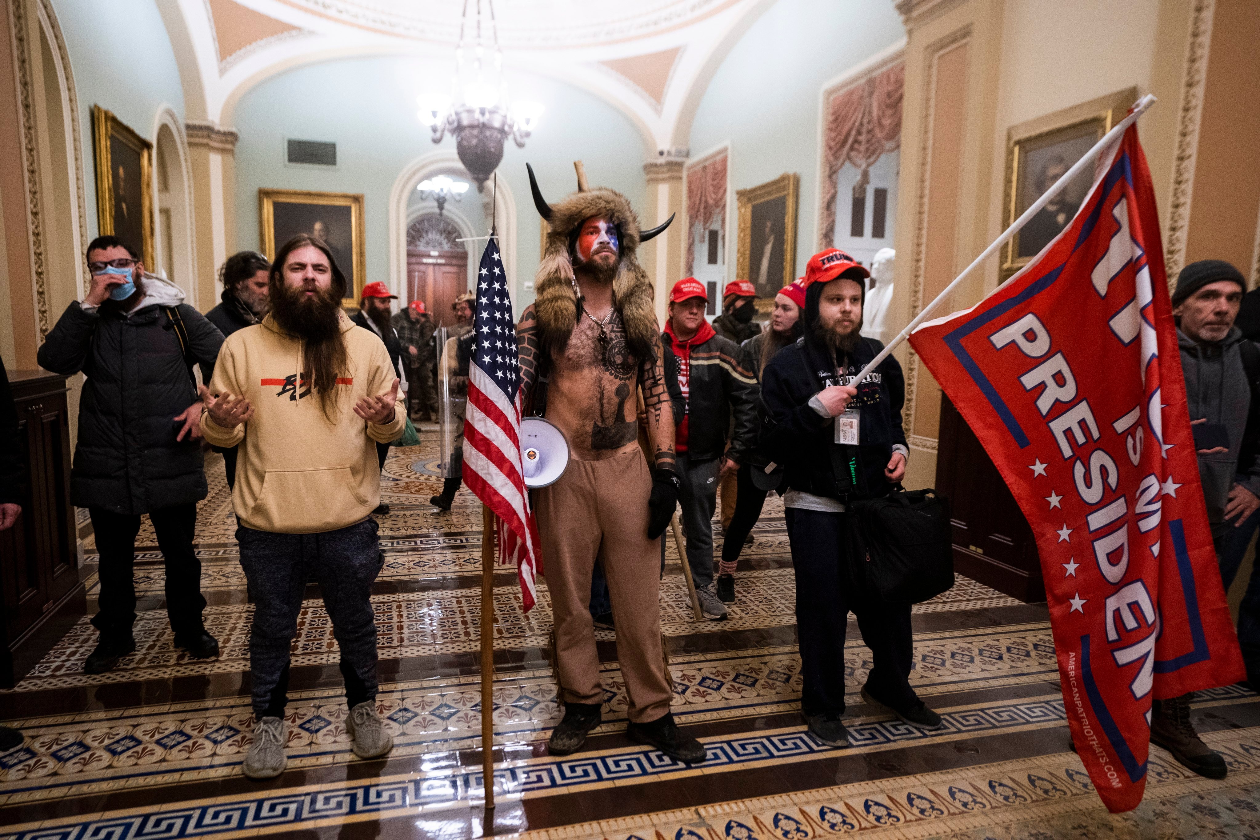 Supporters of Donald Trump break into the Capitol building in Washington on January 6, 2021, after Trump refused to concede the victory of Joe Biden in the presidential election, claiming voter fraud. Photo: EPA-EFE