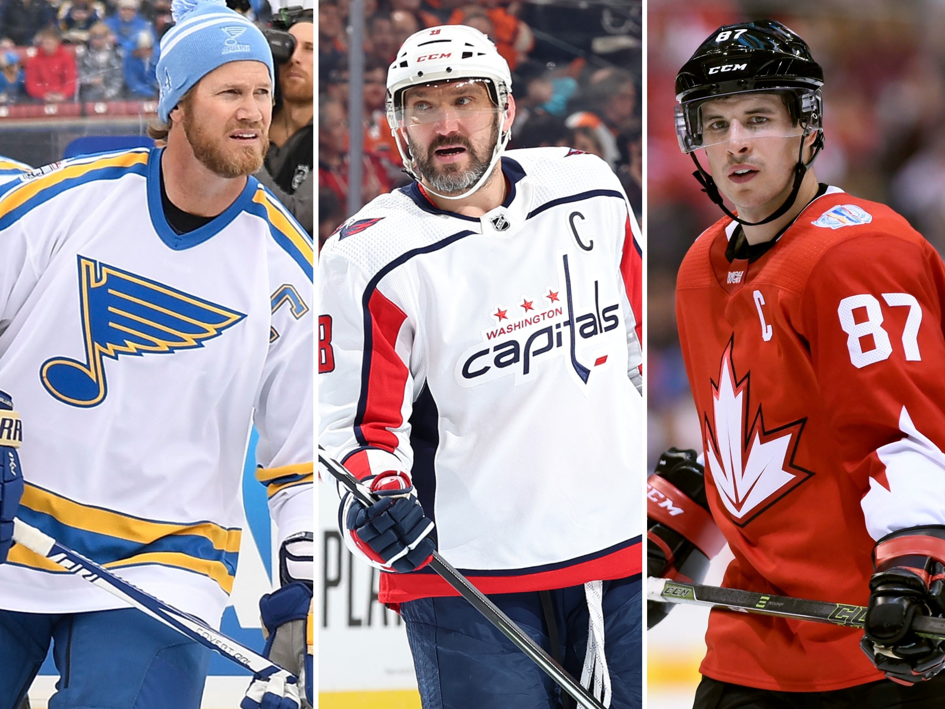 NHL players including Chris Pronger, Alexander Ovechkin and Sidney Crosby make bank both on and off the ice. Photo: Getty Images/AP