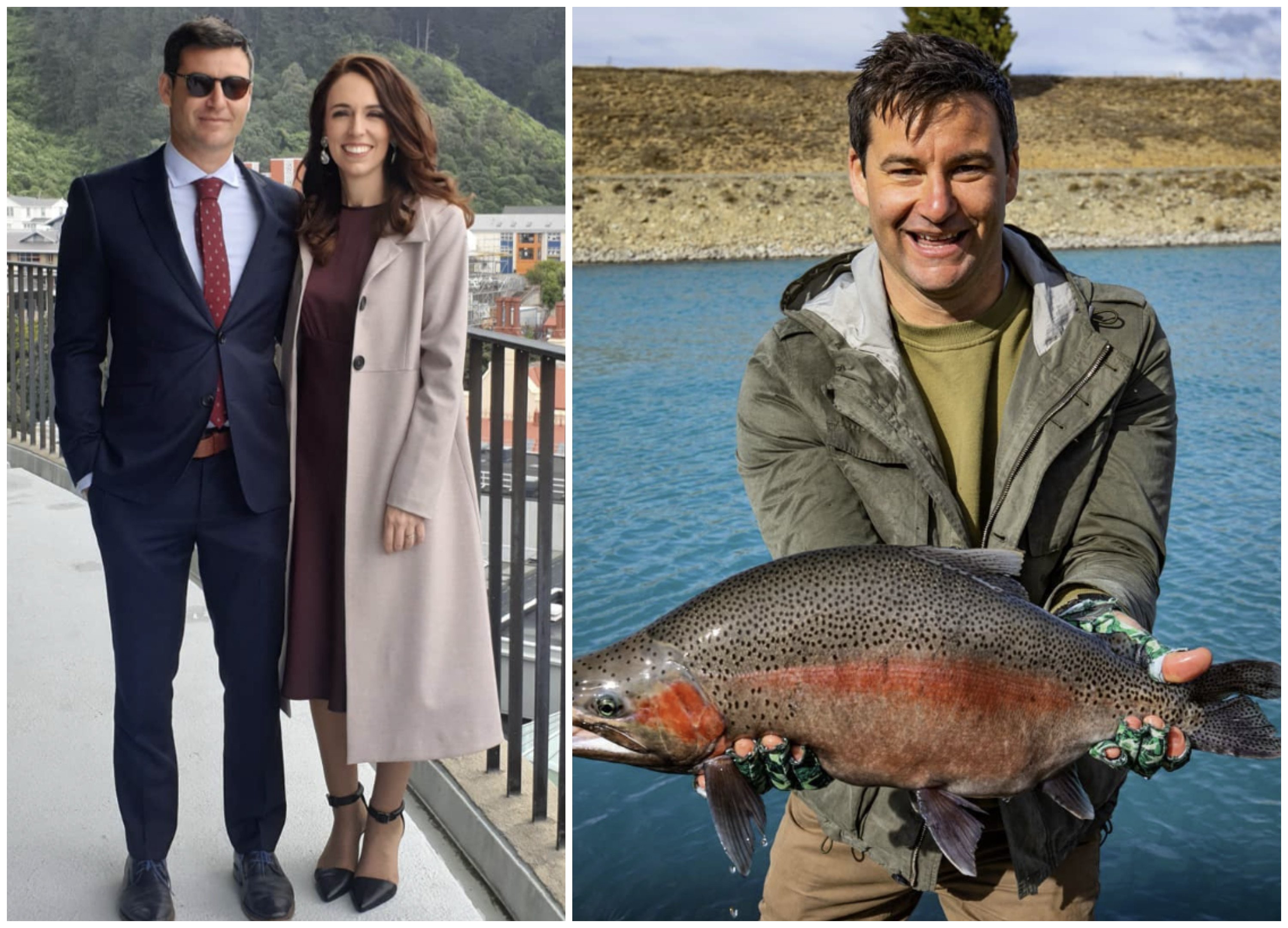 Clarke Gayford is Jacinda Ardern’s supportive partner – and an avid fisherman. Photo: @clarkegayford/Instagram