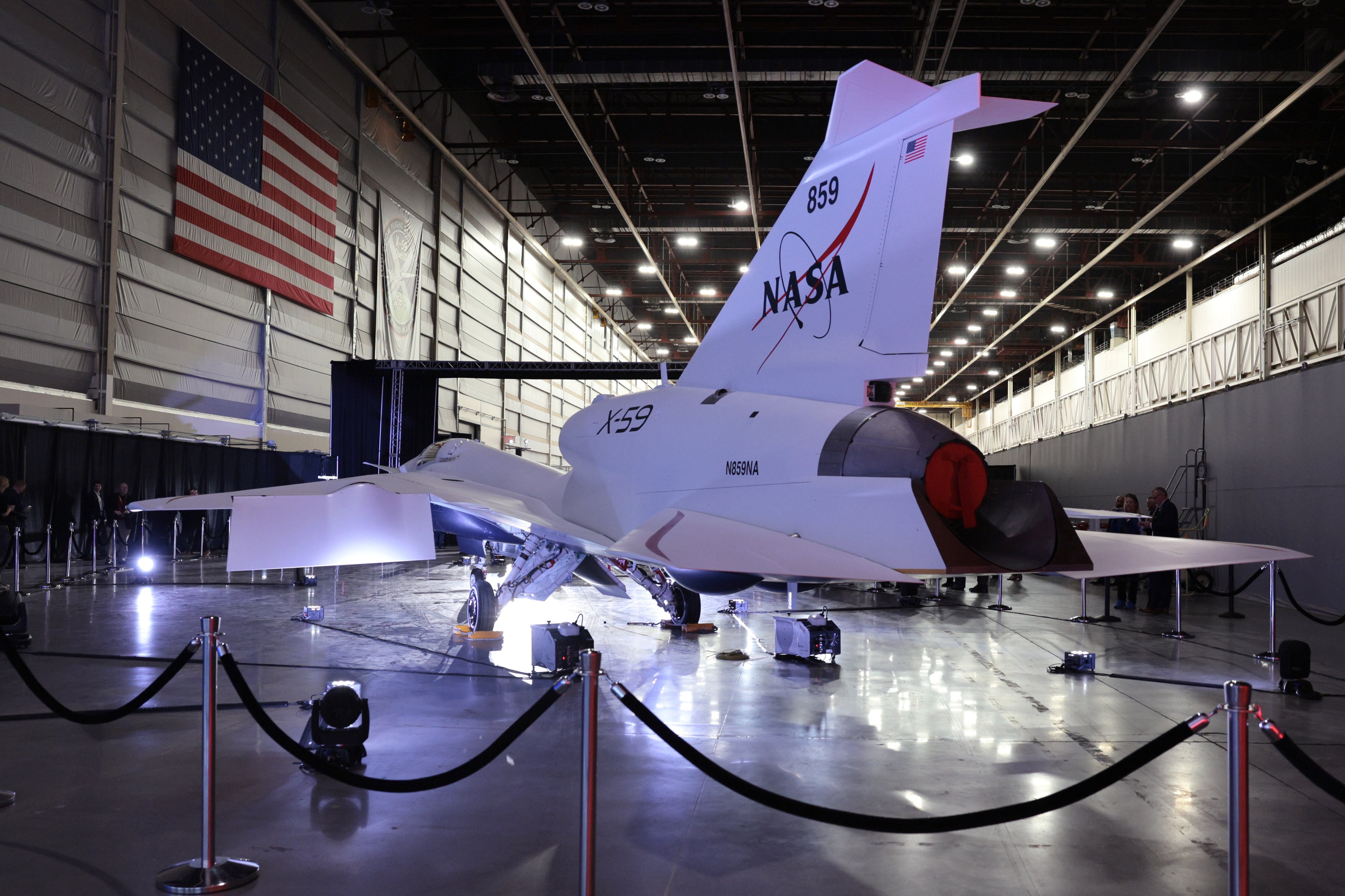 Nasa unveils X-59 supersonic aircraft that can fly faster than the