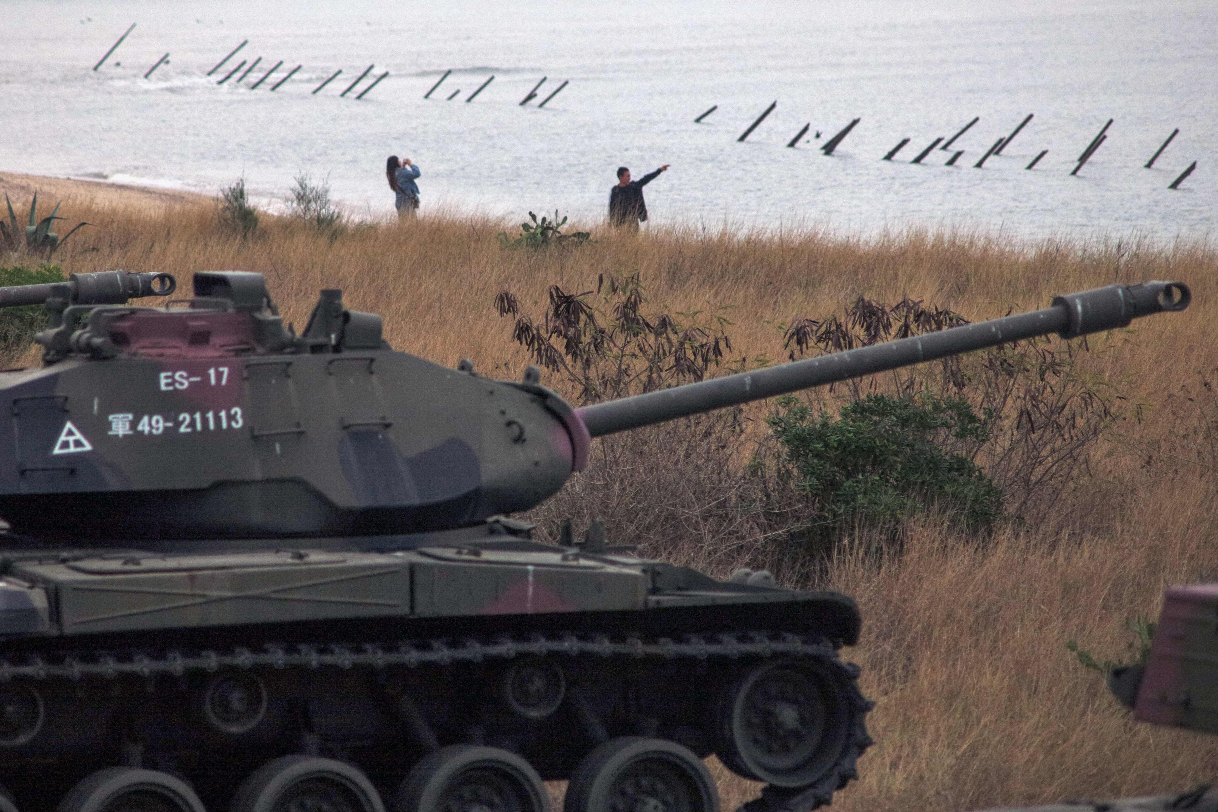 The Taiwanese government’s military messaging has also included assurances of the island’s readiness to defend itself against attack. Photo: AFP