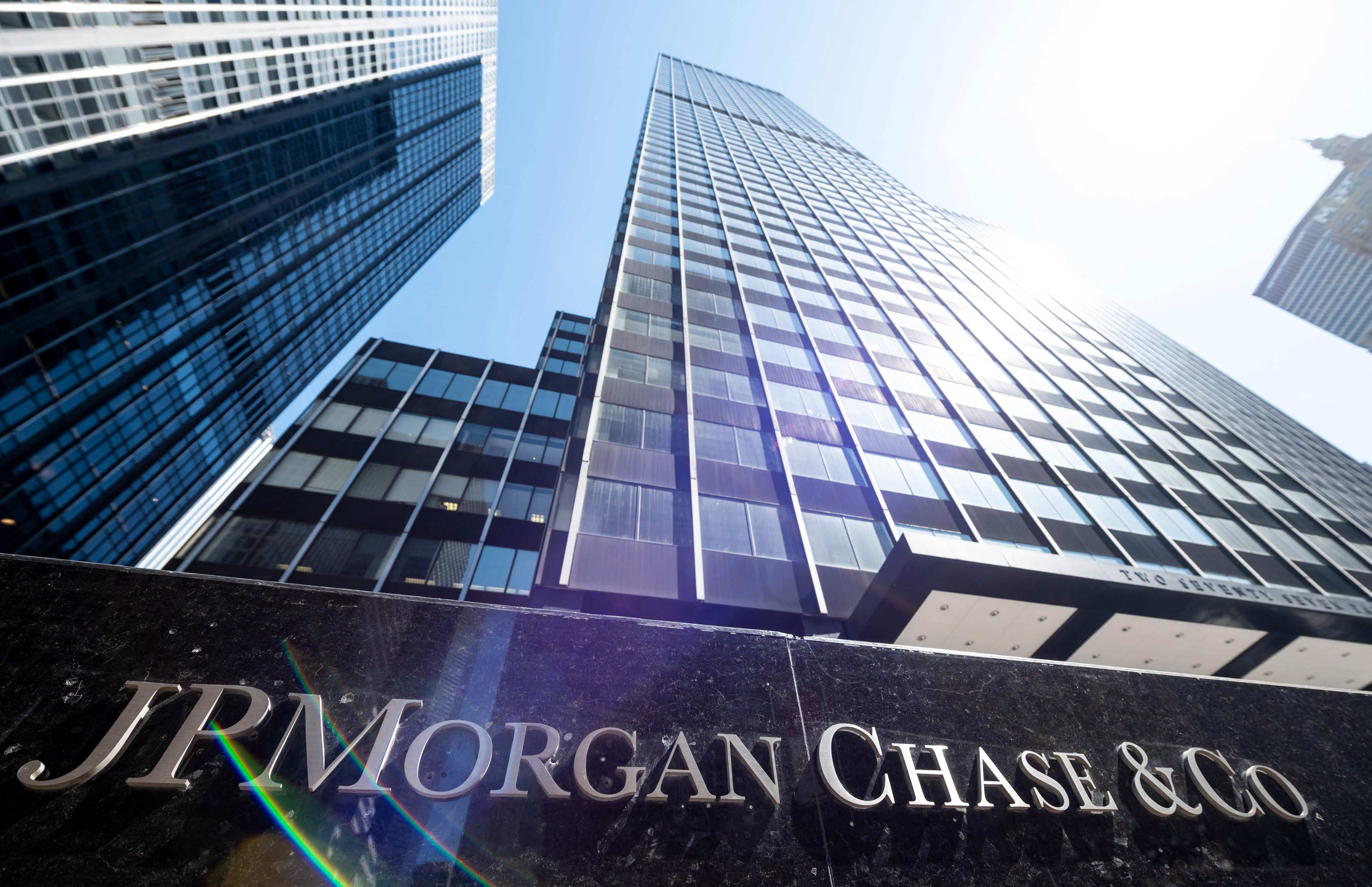 The JPMorgan Chase headquarters in New York. Photo: AFP
