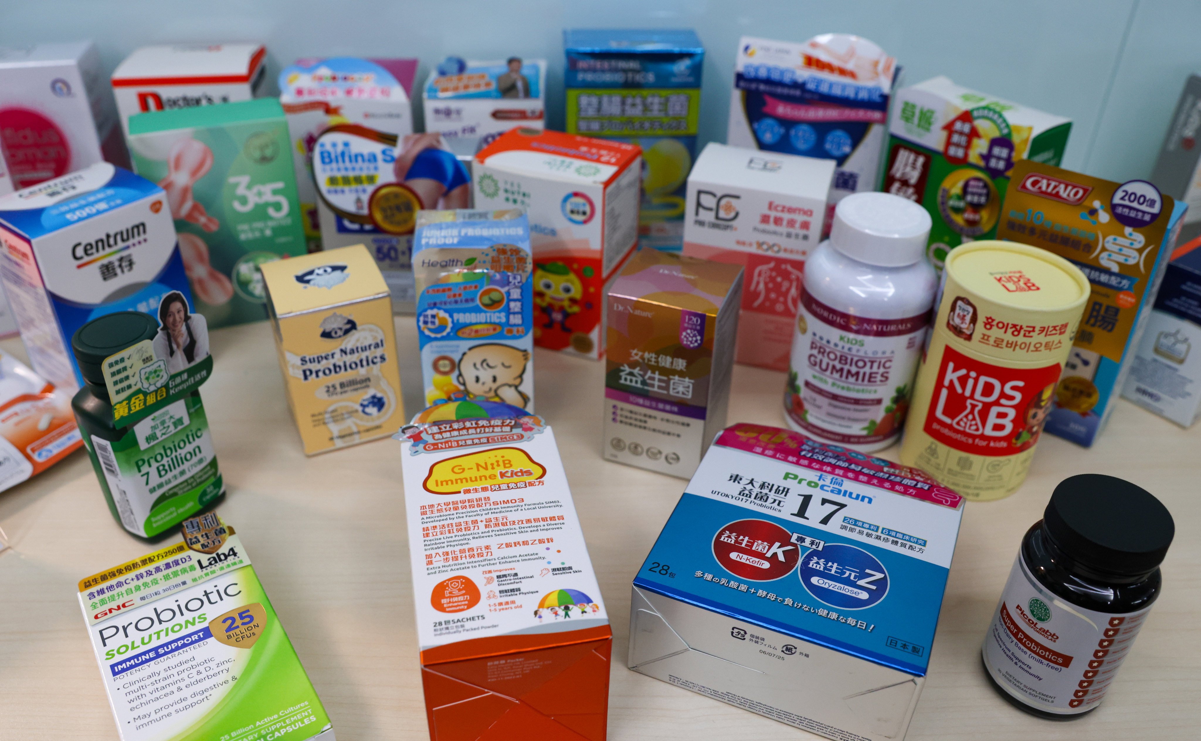 Sixty per cent of 40 tested probiotic products had no clear labelling of the live bacteria they contained, consumer watchdog says. Photo: Yik Yeung-man